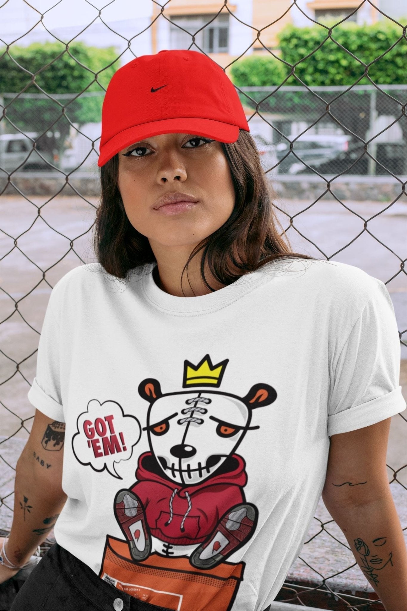 Got Em Unisex Tops - Air Jordan 4 Fire Red