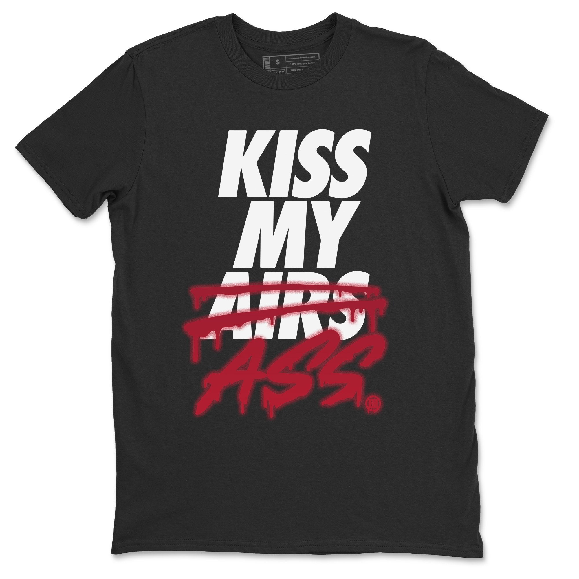 Kiss My Ass Unisex Tops - Air Jordan 4 Fire Red