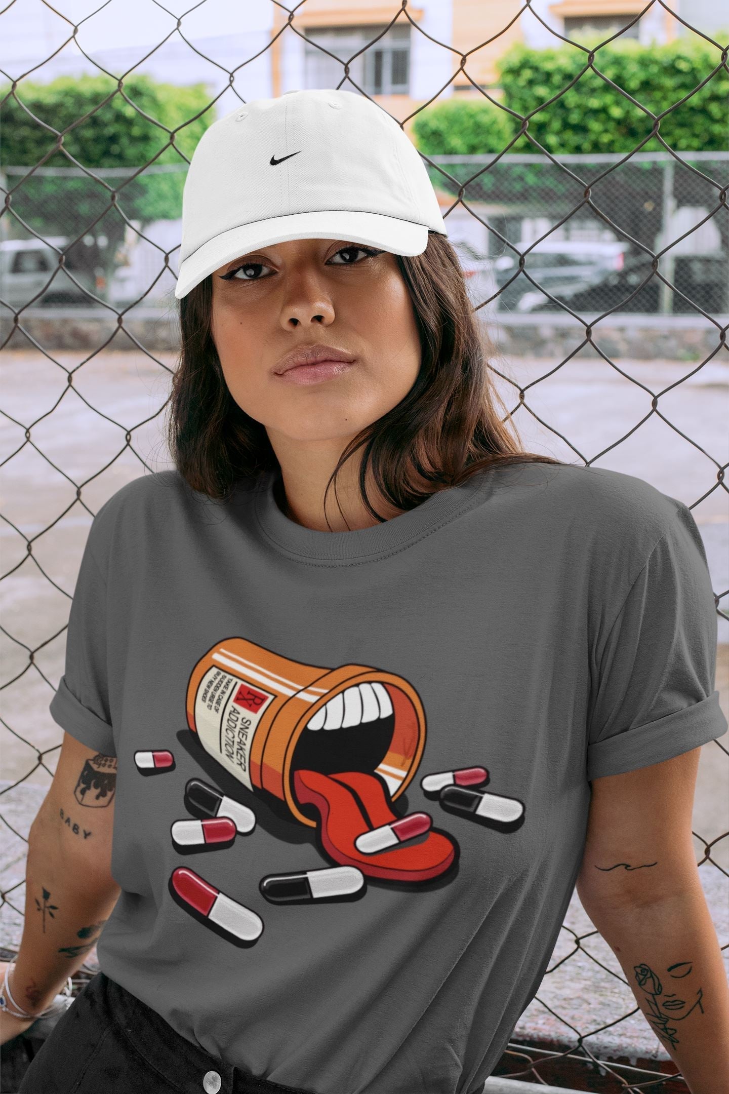 snkmatch Addiction Unisex Tops - Air Jordan 4 Fire Red