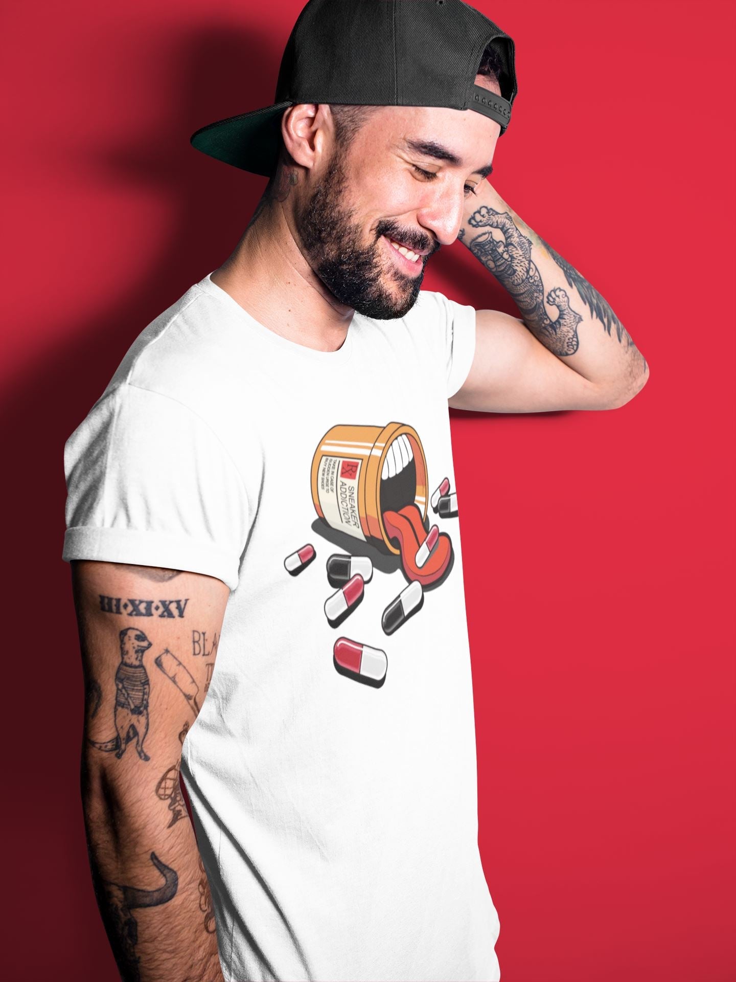 snkmatch Addiction Unisex Tops - Air Jordan 4 Fire Red