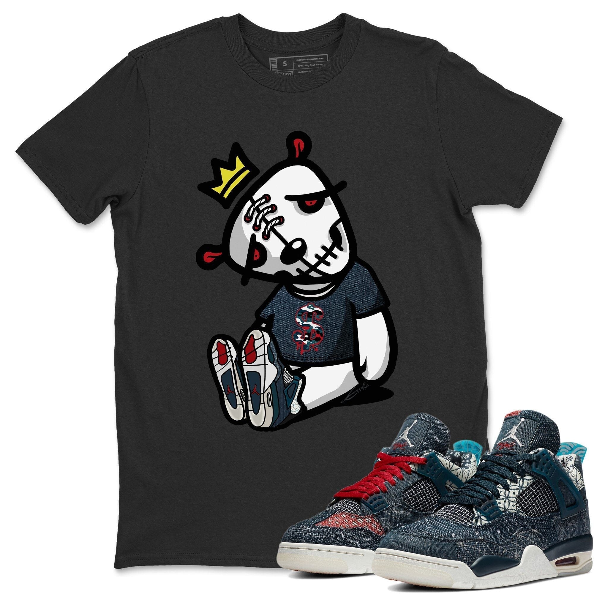 Dead Dolls Unisex Tops - Air Jordan 4 Deep Ocean