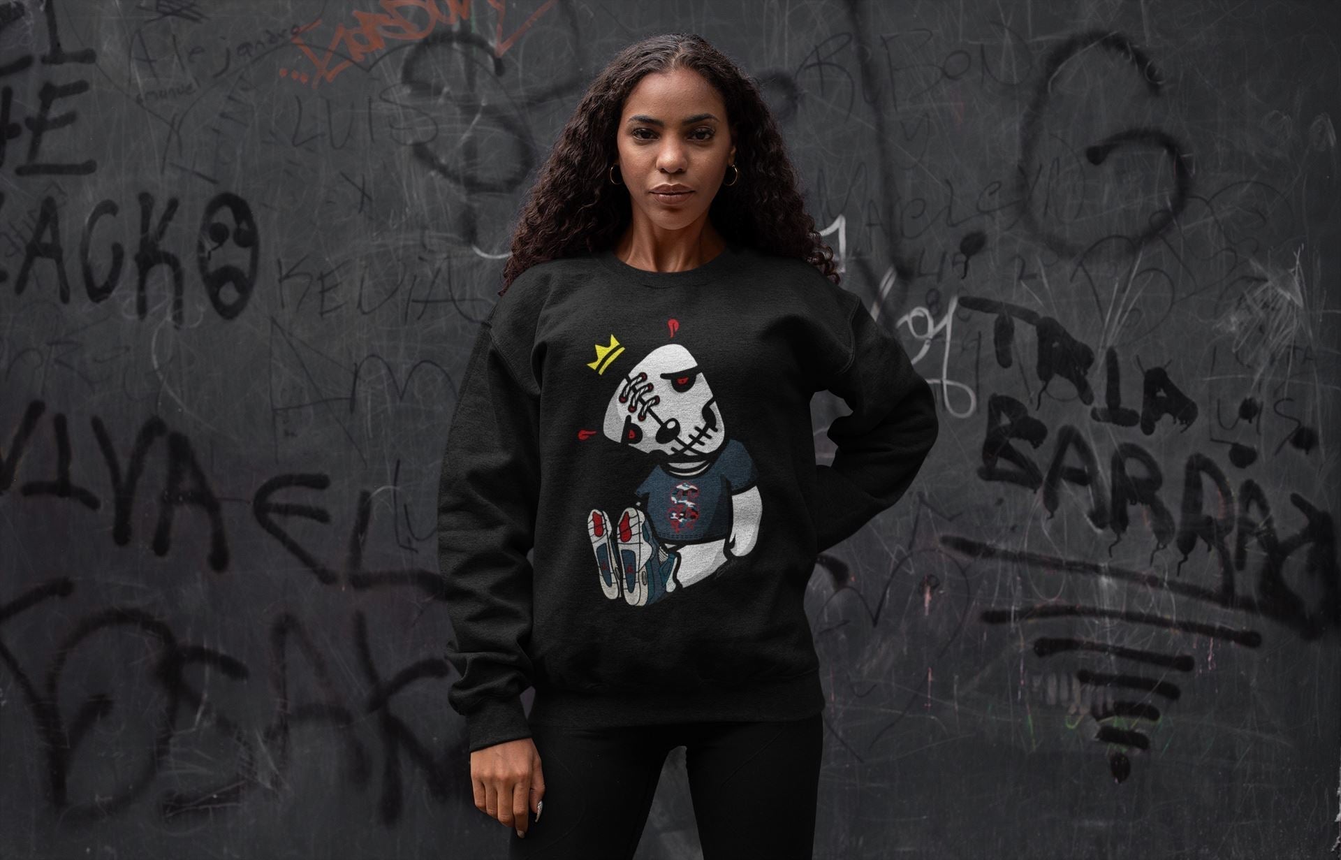 Dead Dolls Unisex Tops - Air Jordan 4 Deep Ocean