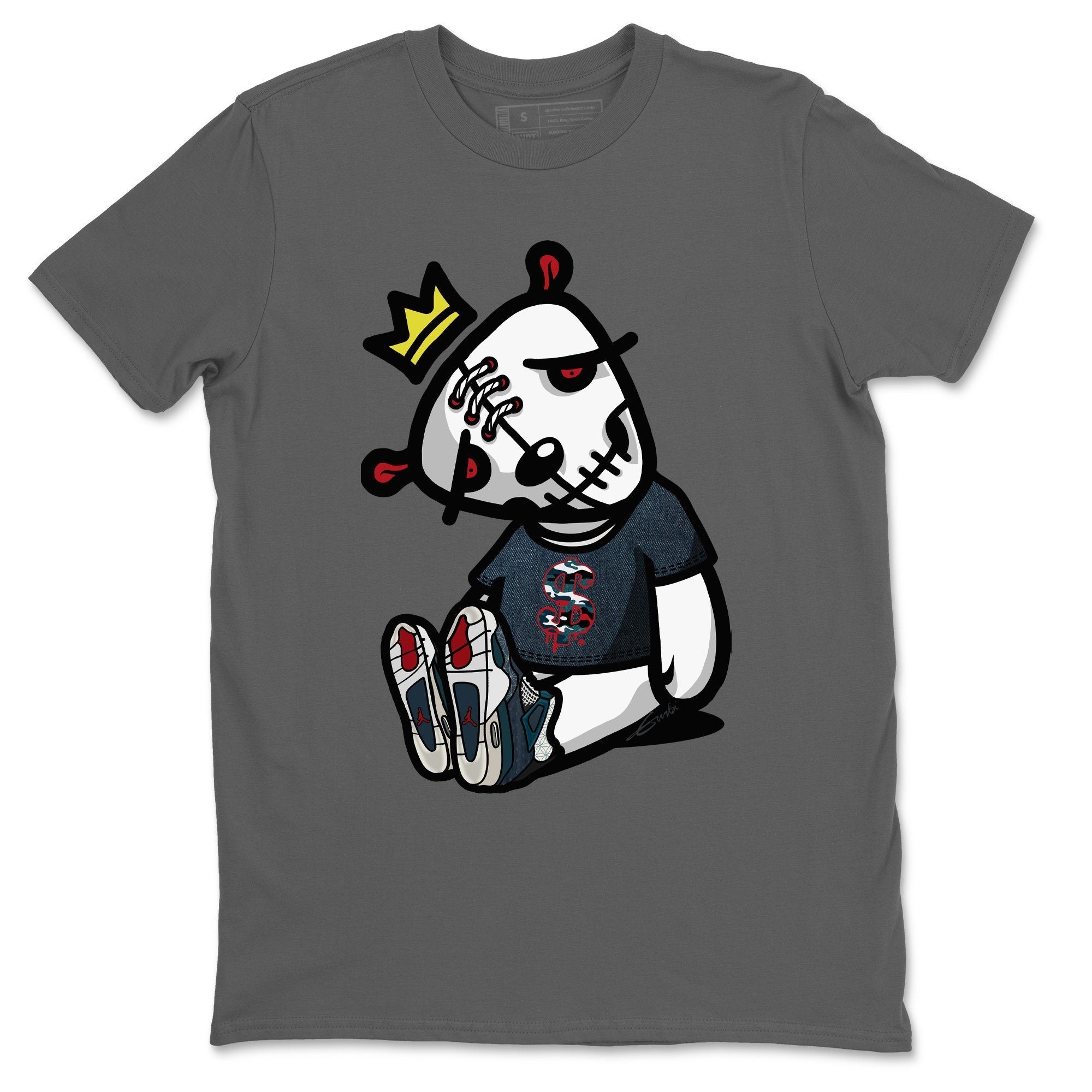 Dead Dolls Unisex Tops - Air Jordan 4 Deep Ocean