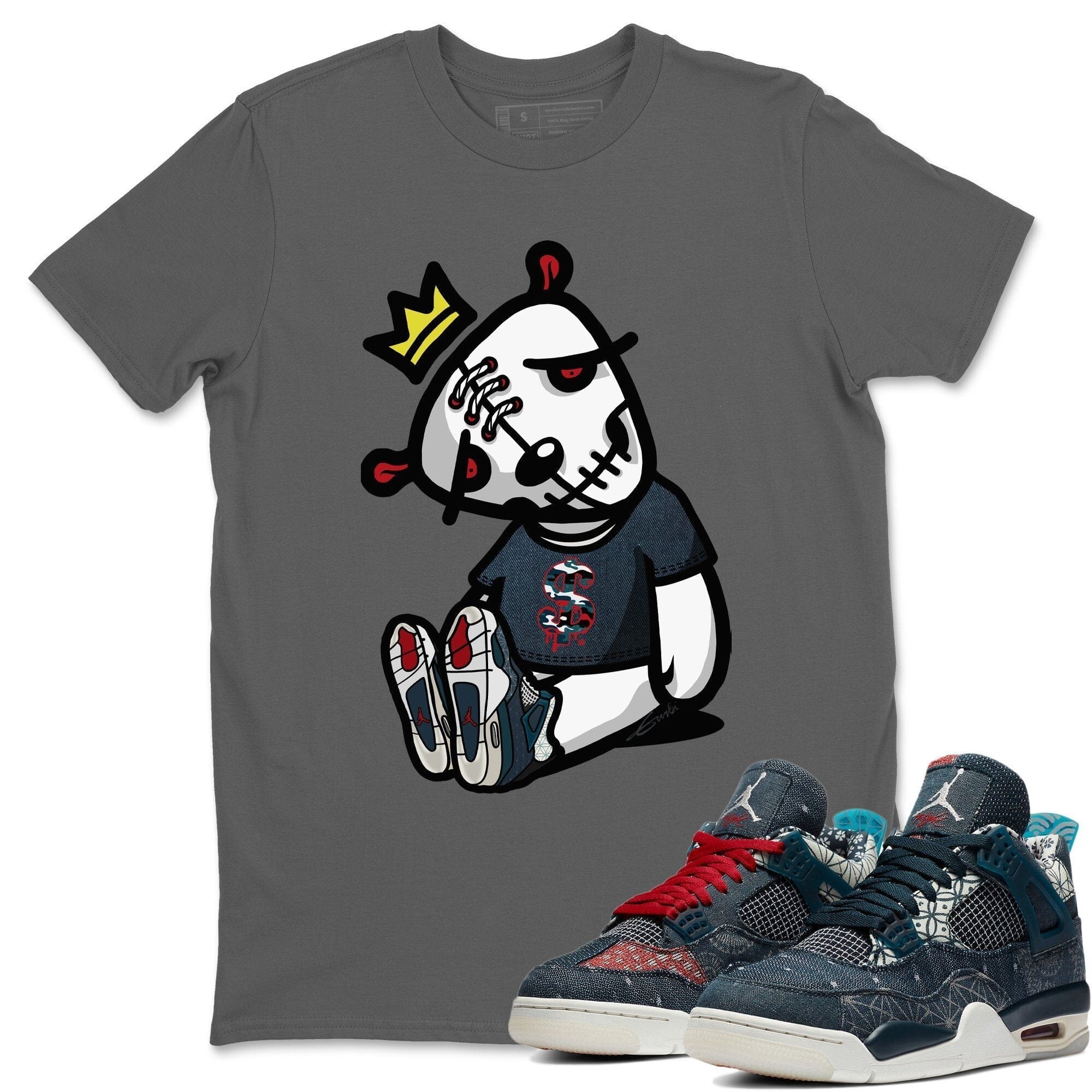Dead Dolls Unisex Tops - Air Jordan 4 Deep Ocean