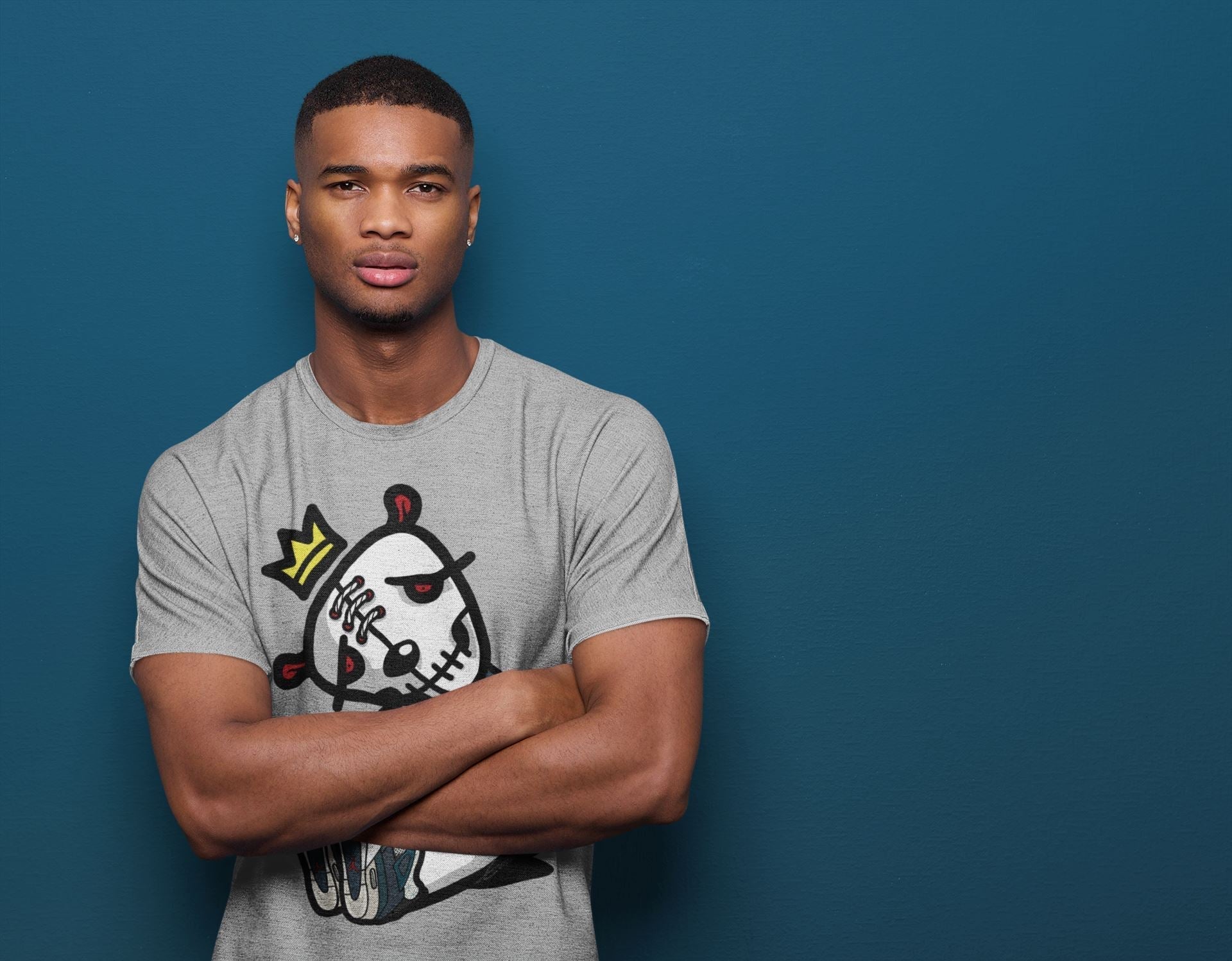 Dead Dolls Unisex Tops - Air Jordan 4 Deep Ocean
