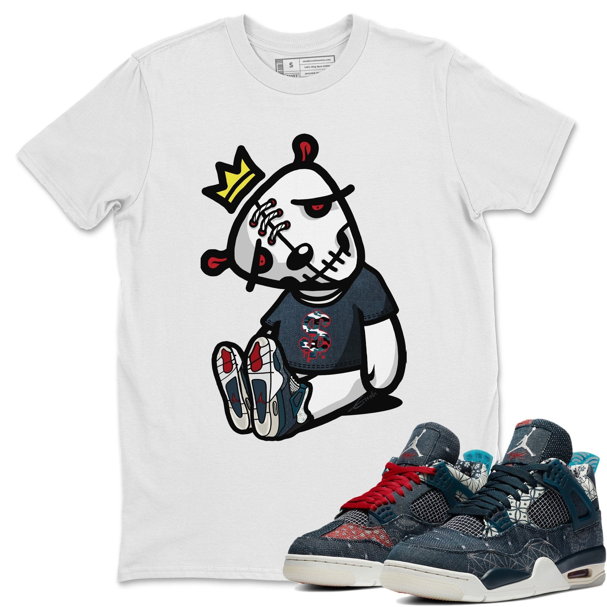 Dead Dolls Unisex Tops - Air Jordan 4 Deep Ocean