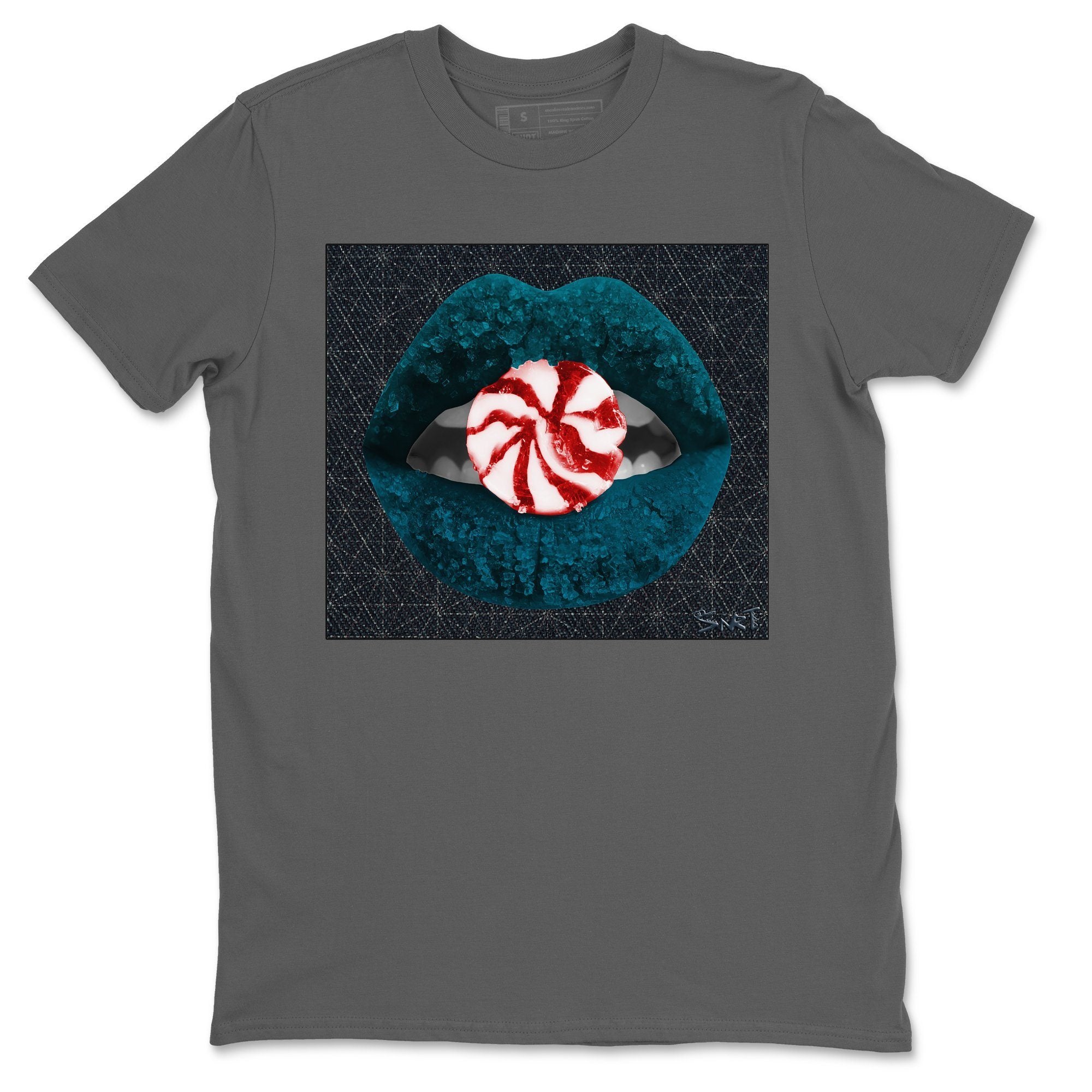 Lips Candy Unisex Tops - Air Jordan 4 Deep Ocean