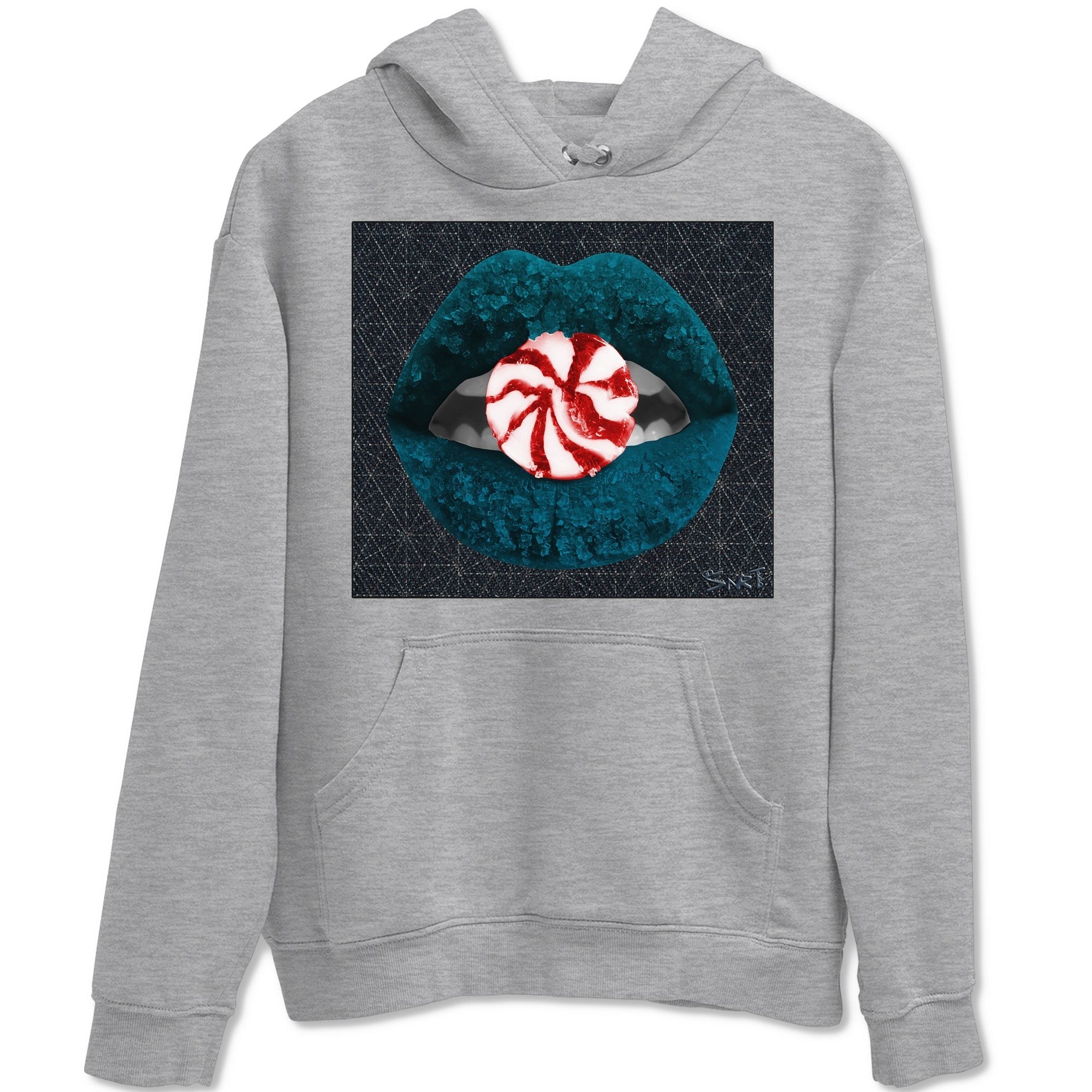 Lips Candy Unisex Tops - Air Jordan 4 Deep Ocean