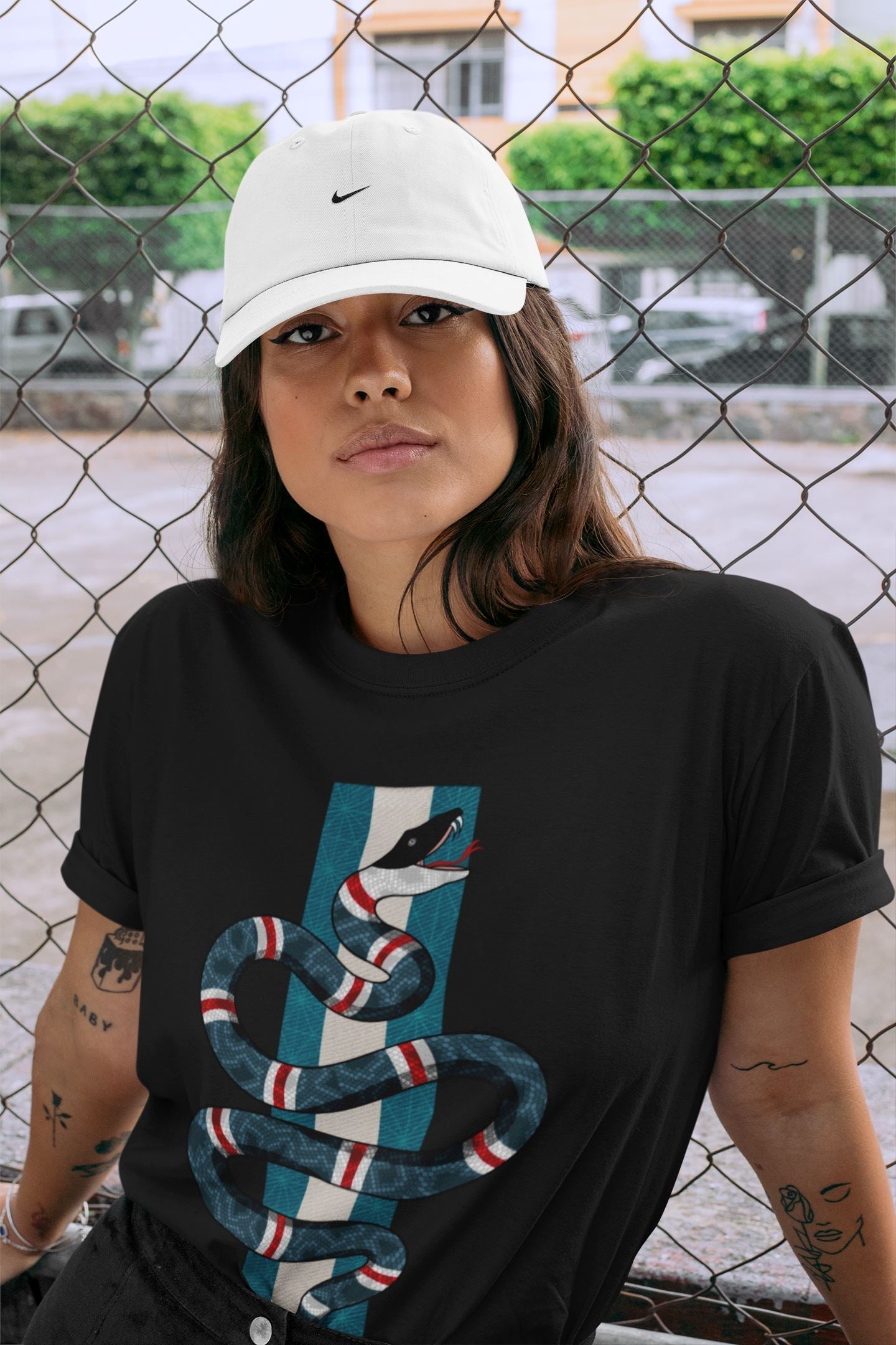 Snake Unisex Tops - Air Jordan 4 Deep Ocean