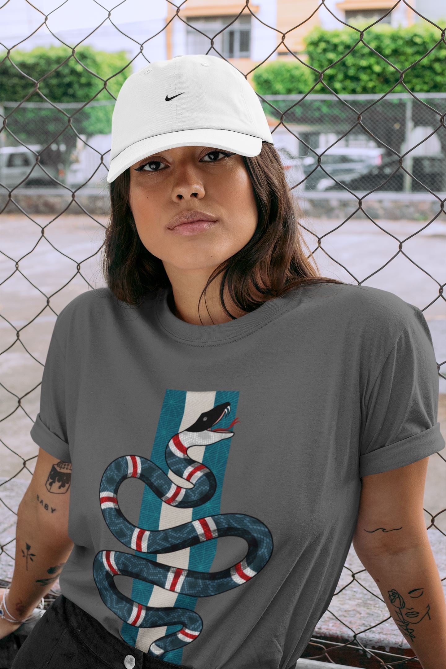 Snake Unisex Tops - Air Jordan 4 Deep Ocean