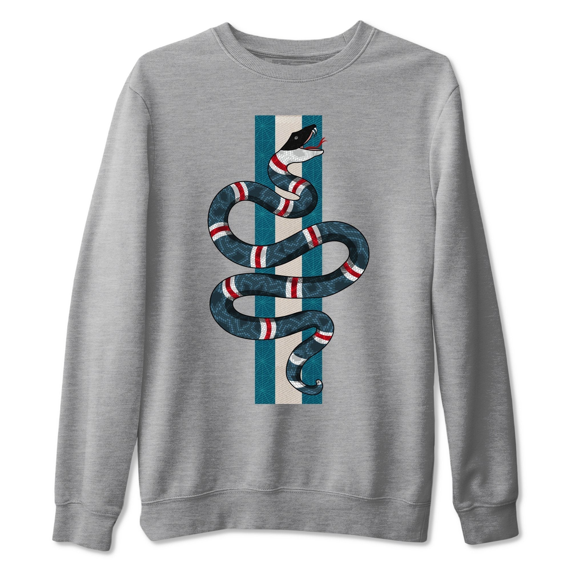 Snake Unisex Tops - Air Jordan 4 Deep Ocean