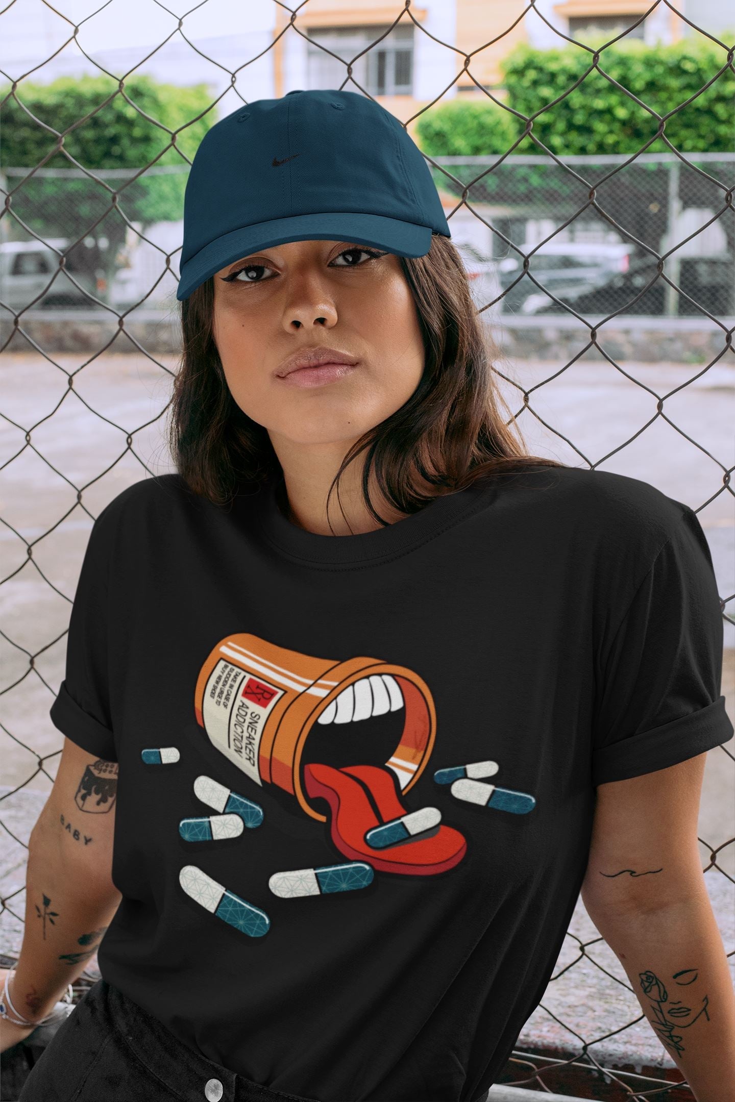 snkmatch Addiction Unisex Tops - Air Jordan 4 Deep Ocean