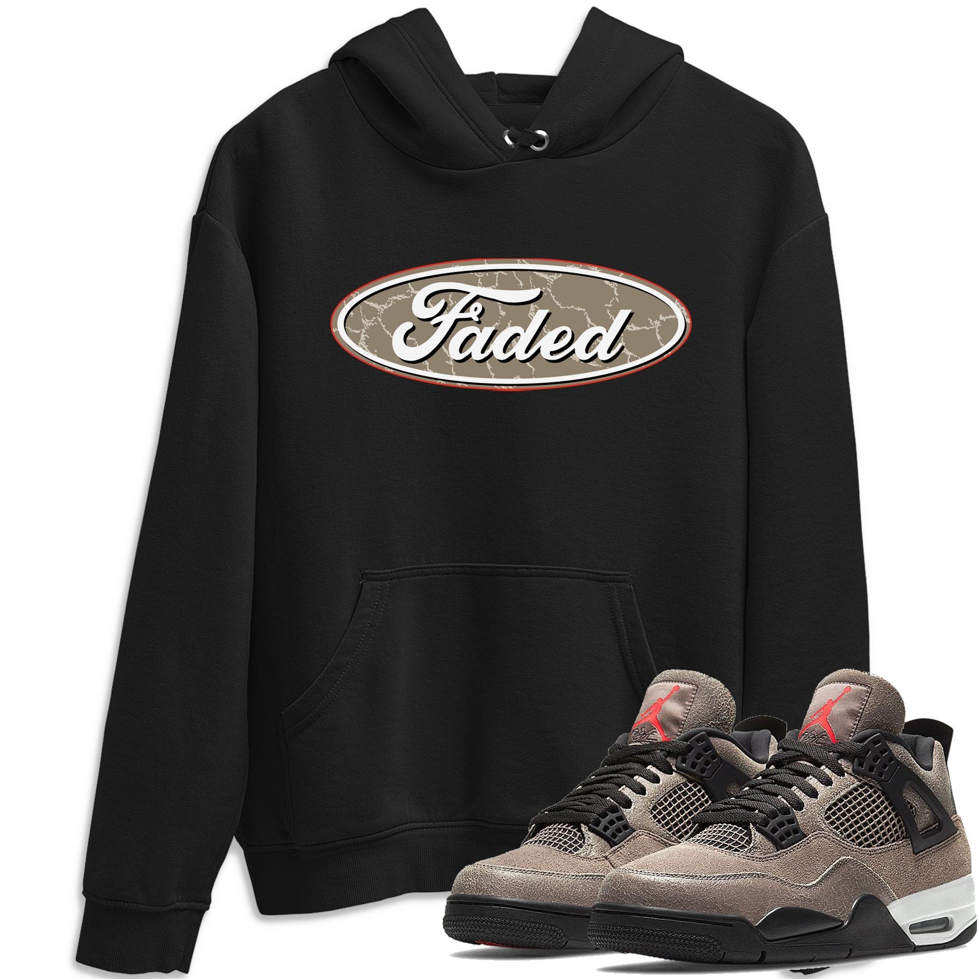 Faded Unisex Tops - Air Jordan 4 Taupe Haze