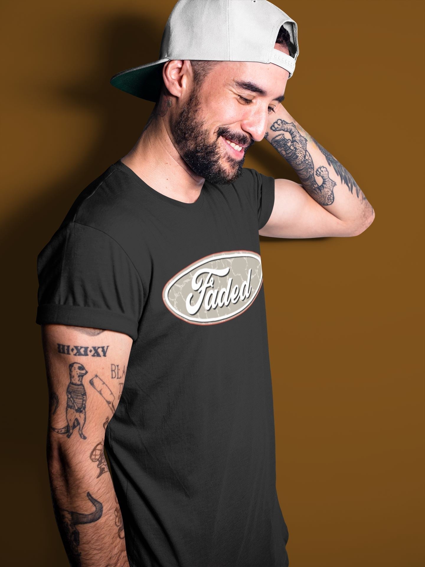 Faded Unisex Tops - Air Jordan 4 Taupe Haze