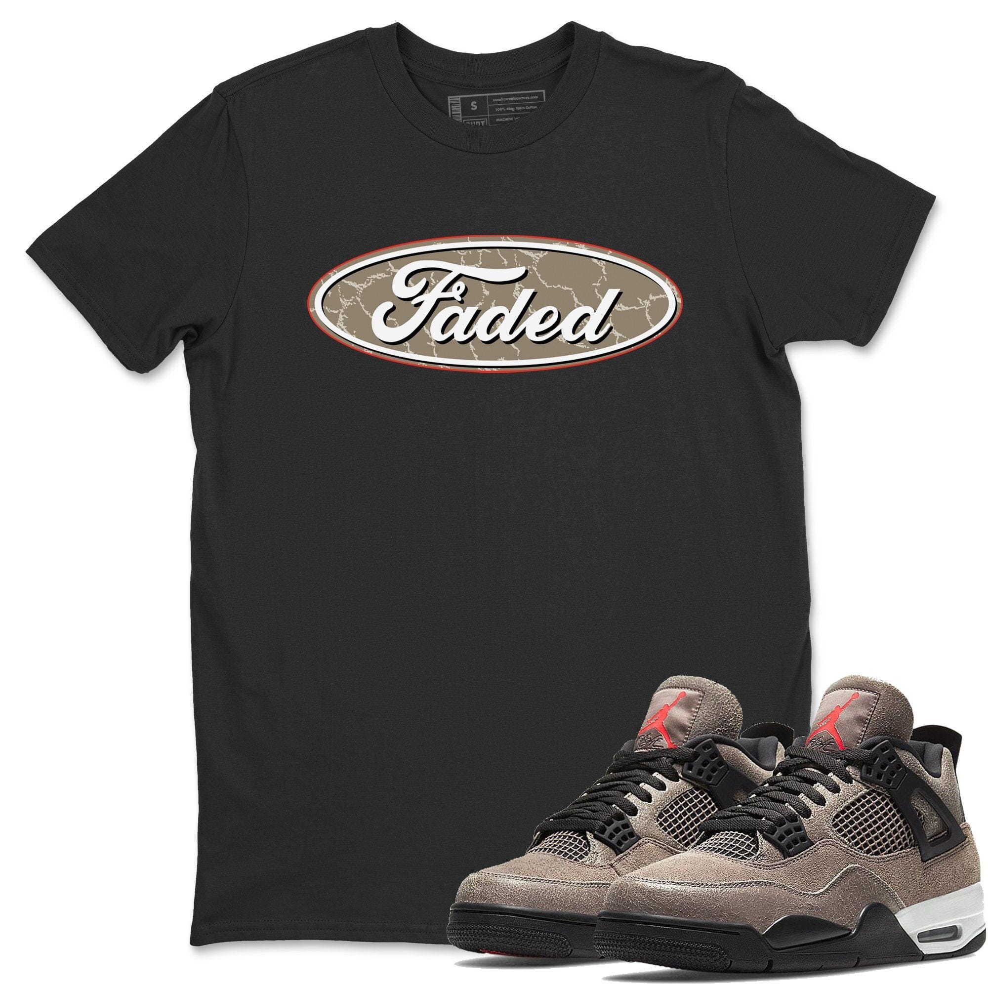 Faded Unisex Tops - Air Jordan 4 Taupe Haze