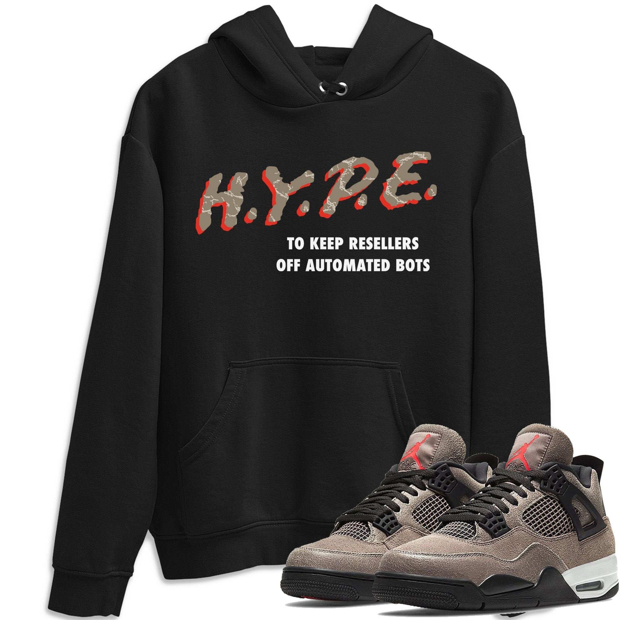 Hype Unisex Tops - Air Jordan 4 Taupe Haze