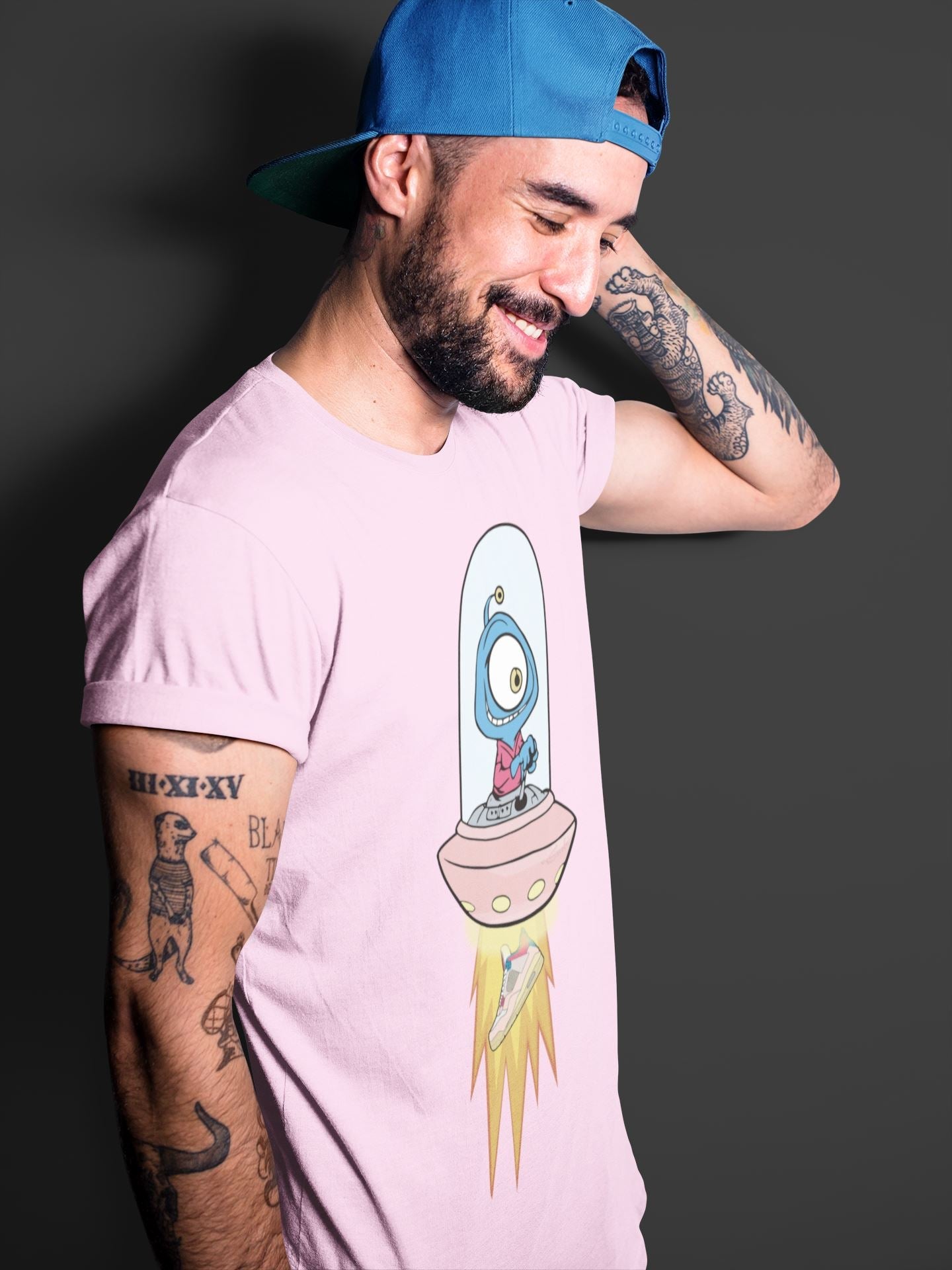 Alien Unisex Tops - Air Jordan 4 Union Guava Ice