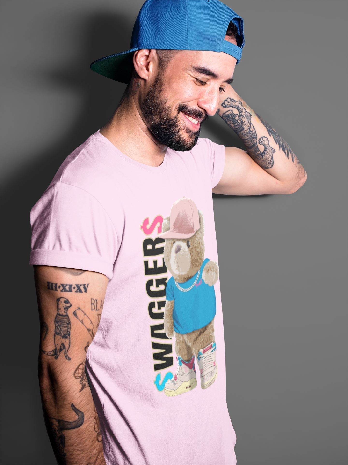 Bear Swaggers Unisex Tops - Air Jordan 4 Union Guava Ice