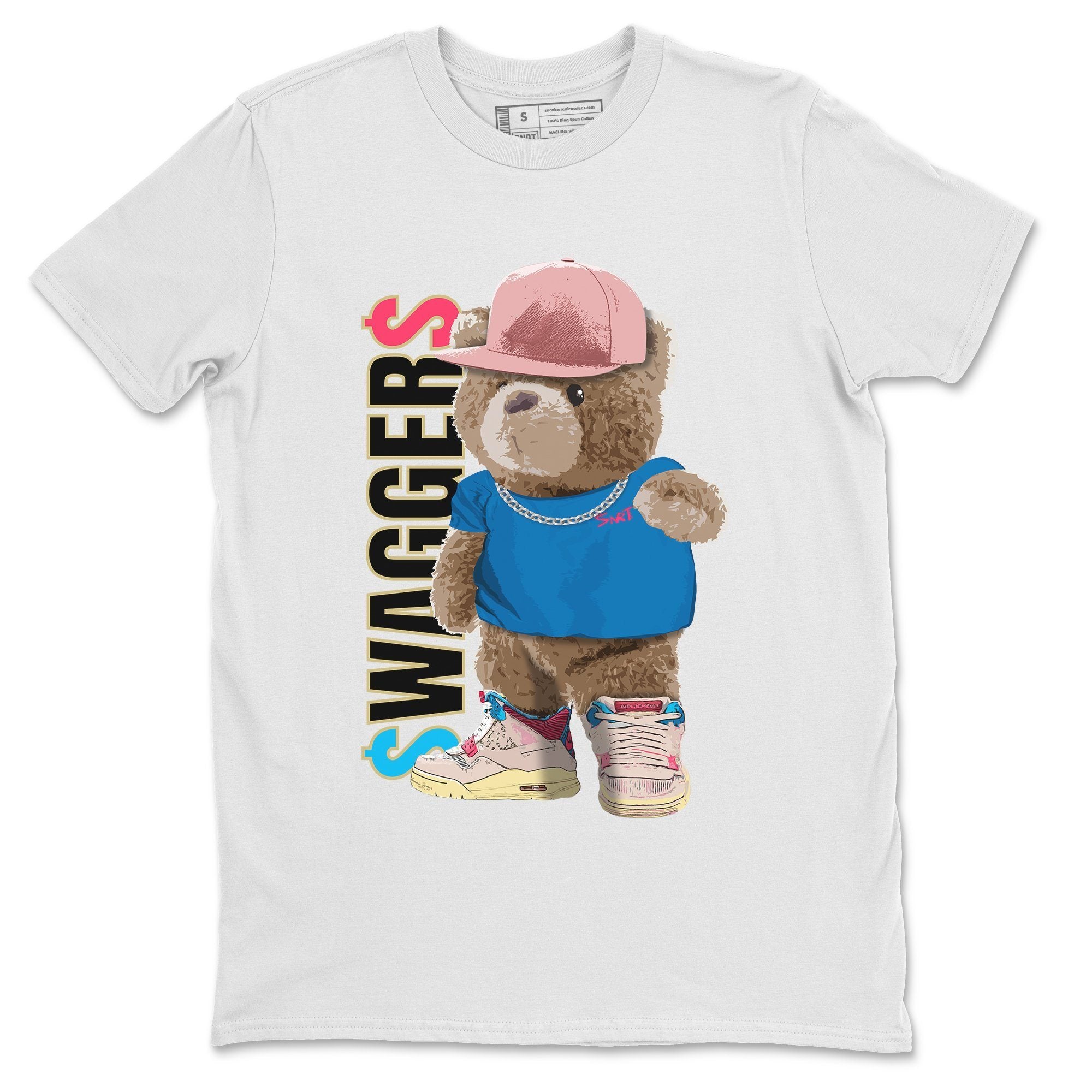 Bear Swaggers Unisex Tops - Air Jordan 4 Union Guava Ice