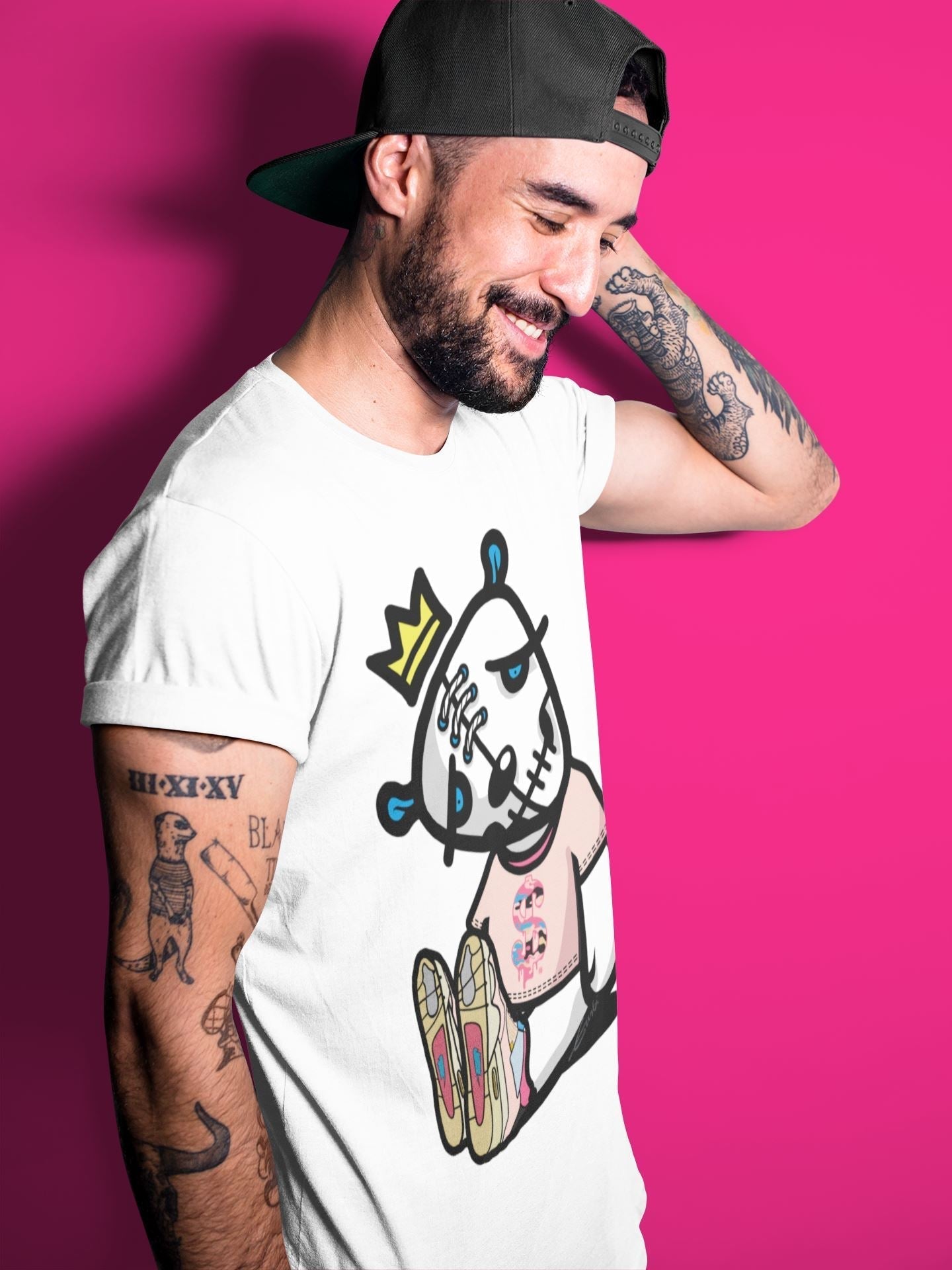Dead Dolls Unisex Tops - Air Jordan 4 Union Guava Ice