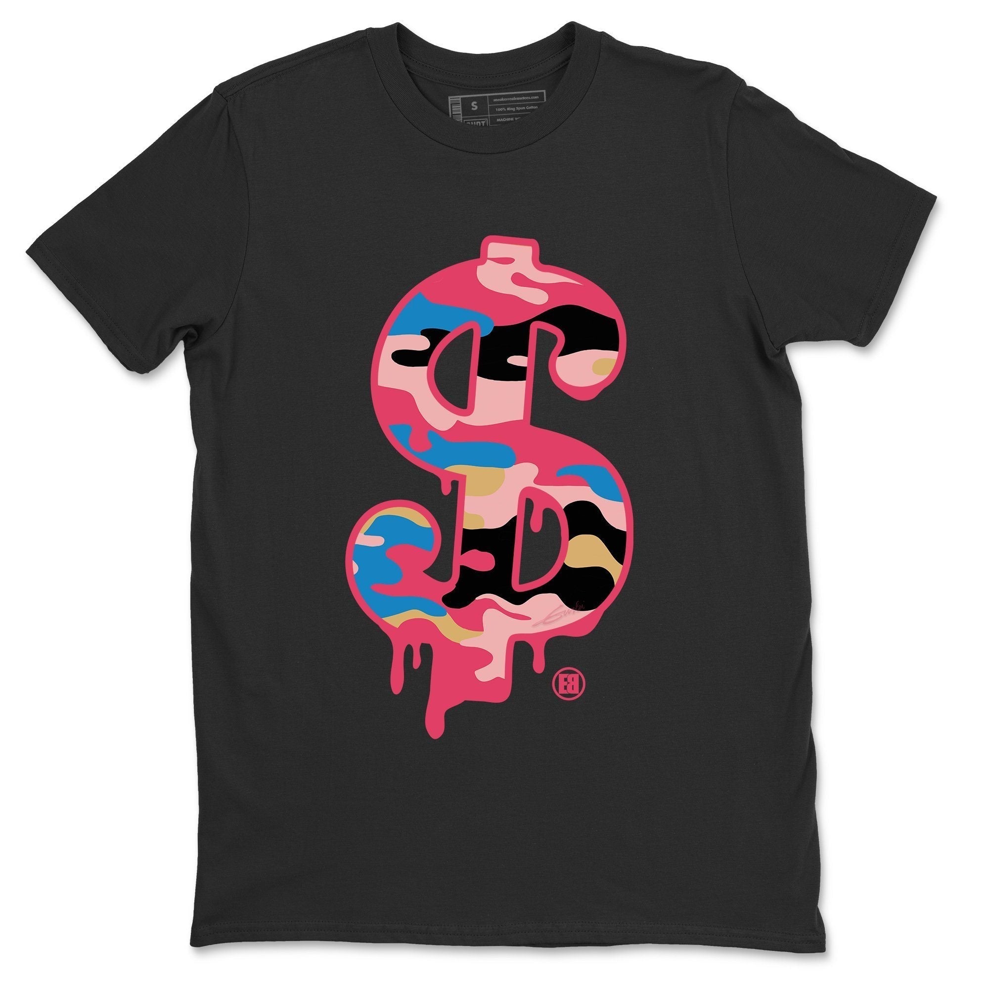 Dollar Camo Unisex Tops - Air Jordan 4 Union Guava Ice
