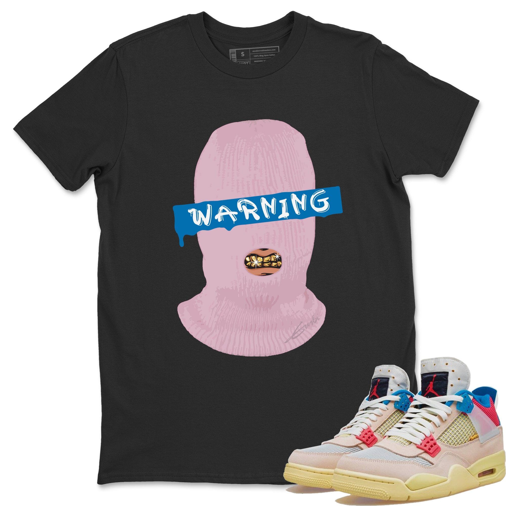 Warning Unisex Tops - Air Jordan 4 Union Guava Ice