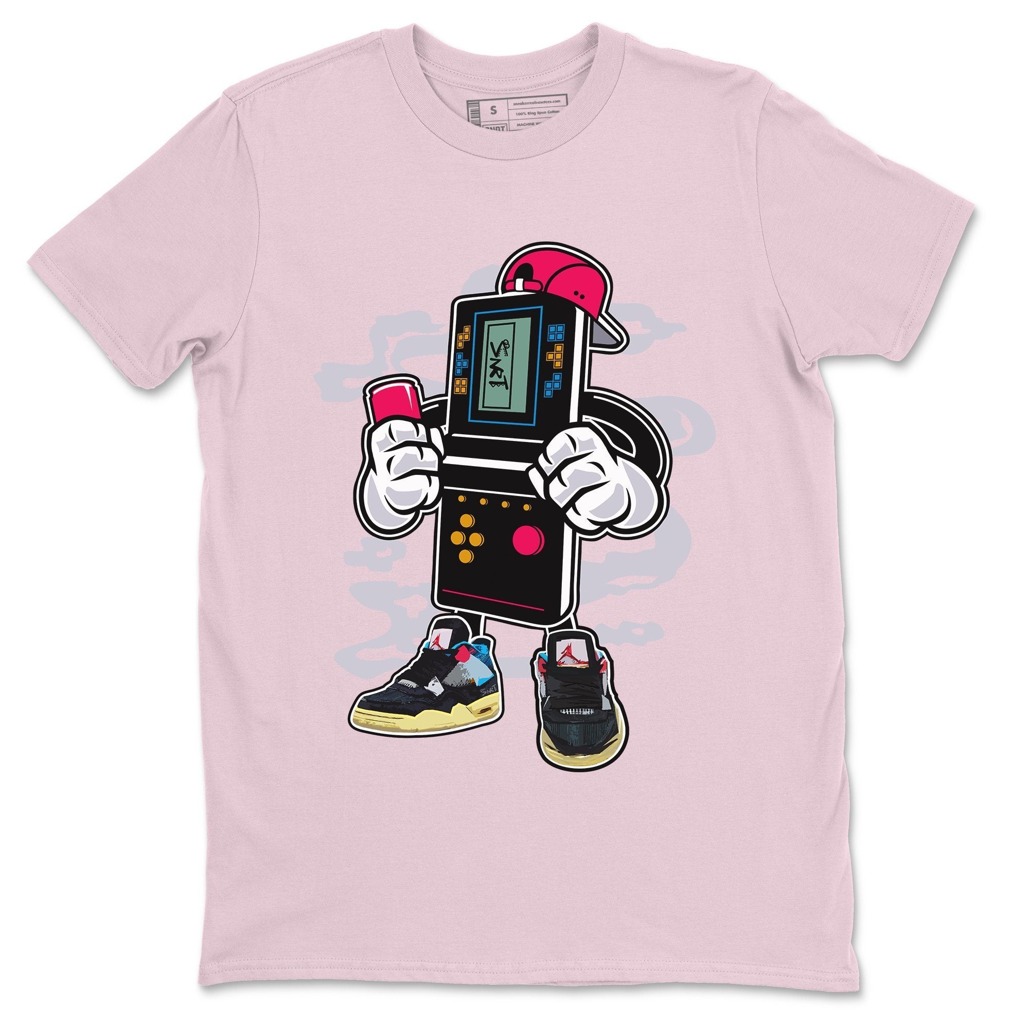 Game Boy Unisex Tops - Air Jordan 4 Union Off Noir
