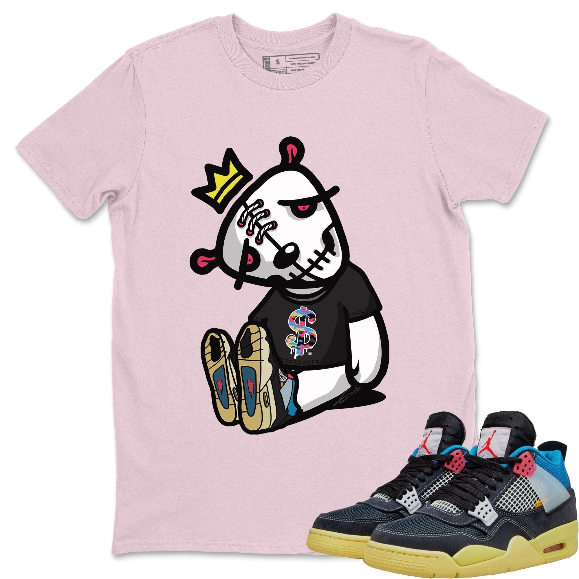 Dead Dolls Unisex Tops - Air Jordan 4 Union Off Noir