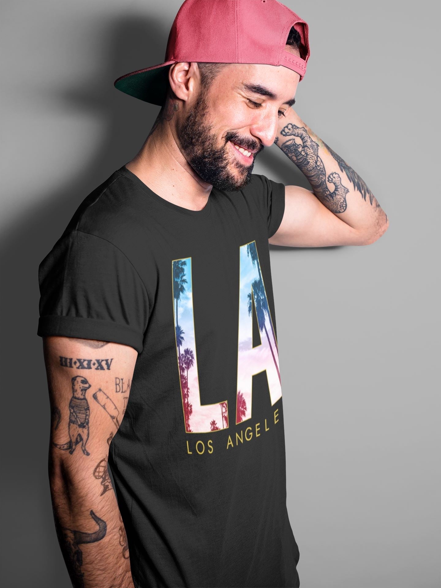 Los Angeless Unisex Tops - Air Jordan 4 Union Off Noir