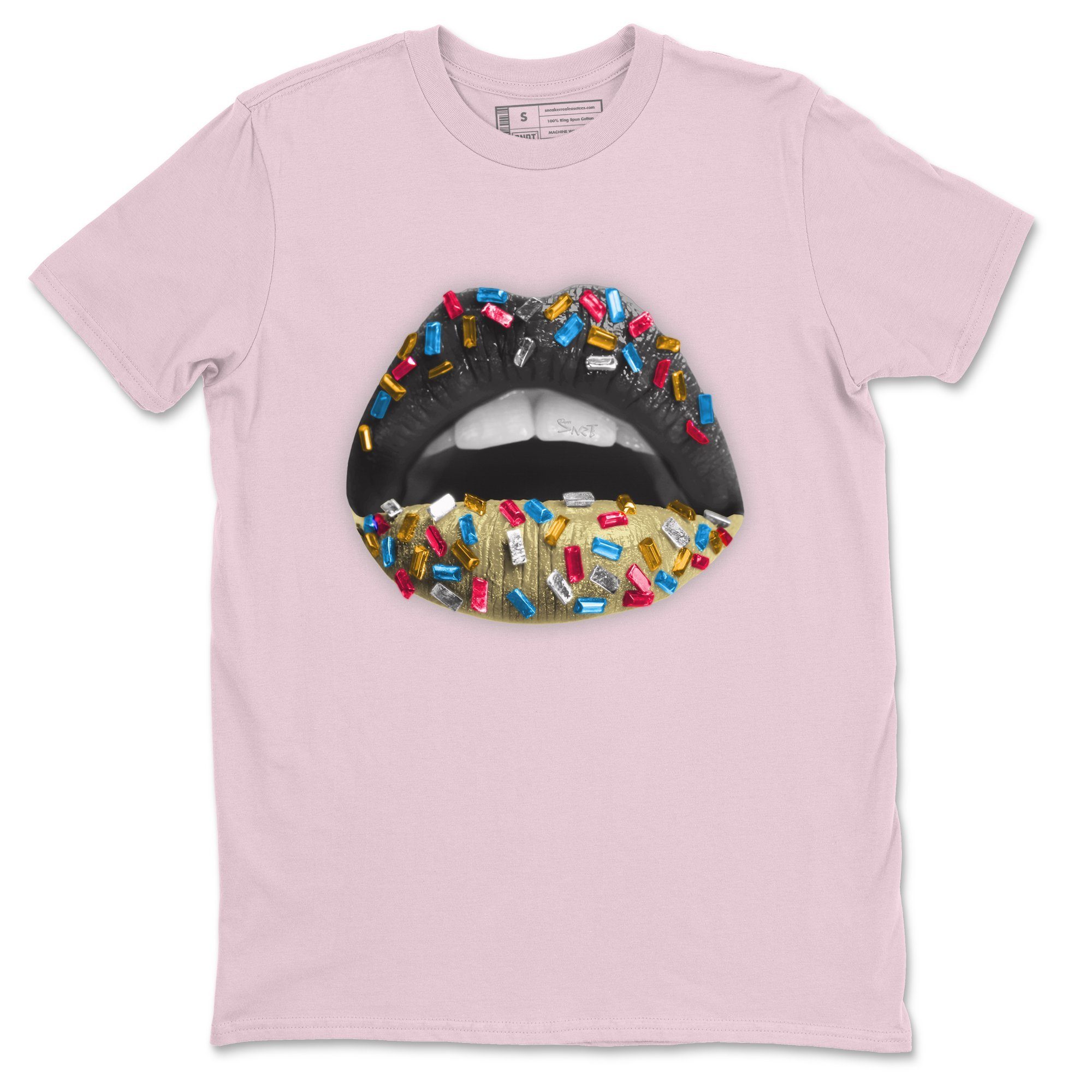 Lips Jewel Unisex Tops - Air Jordan 4 Union Off Noir