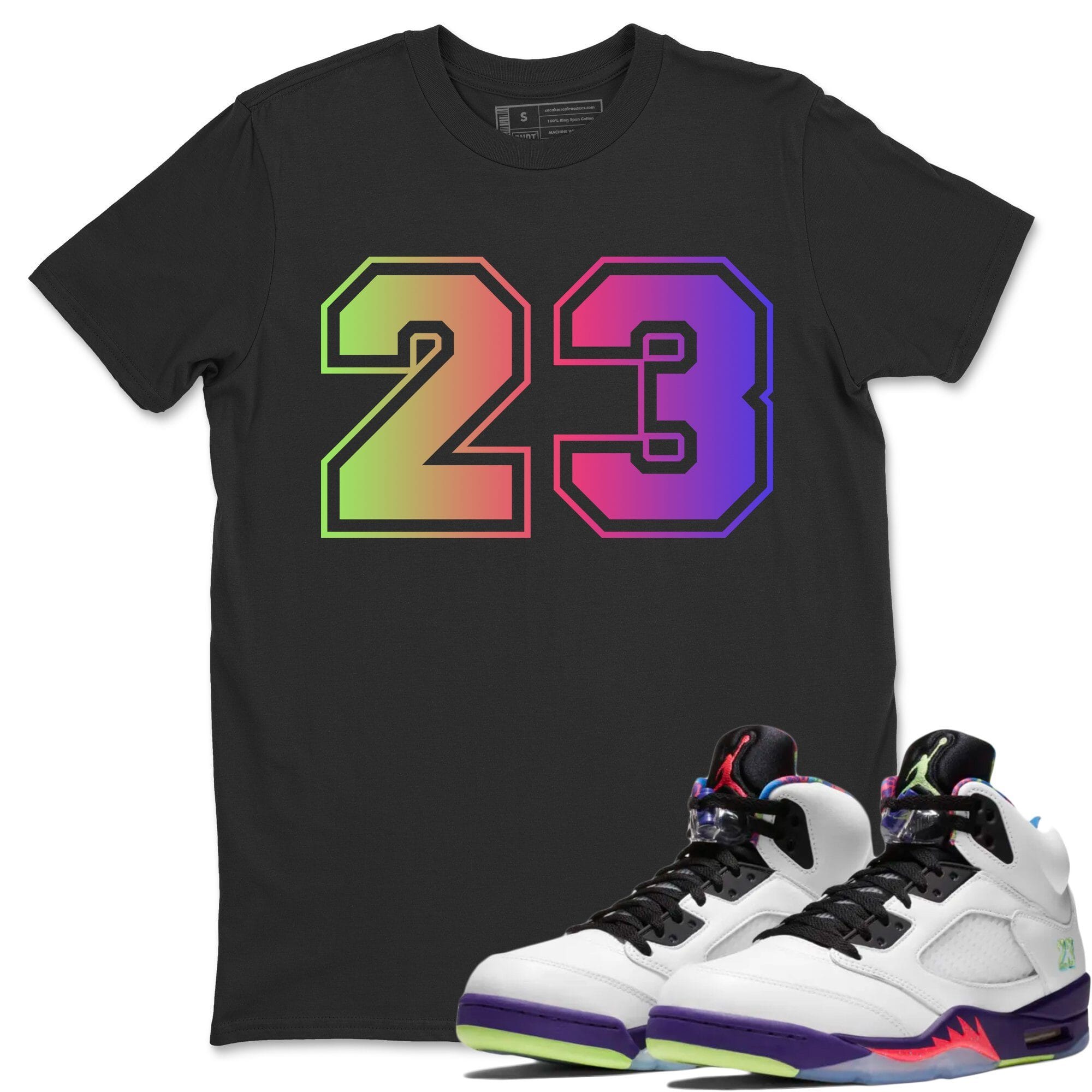 23 Unisex Tops - Air Jordan 5 Ghost Green