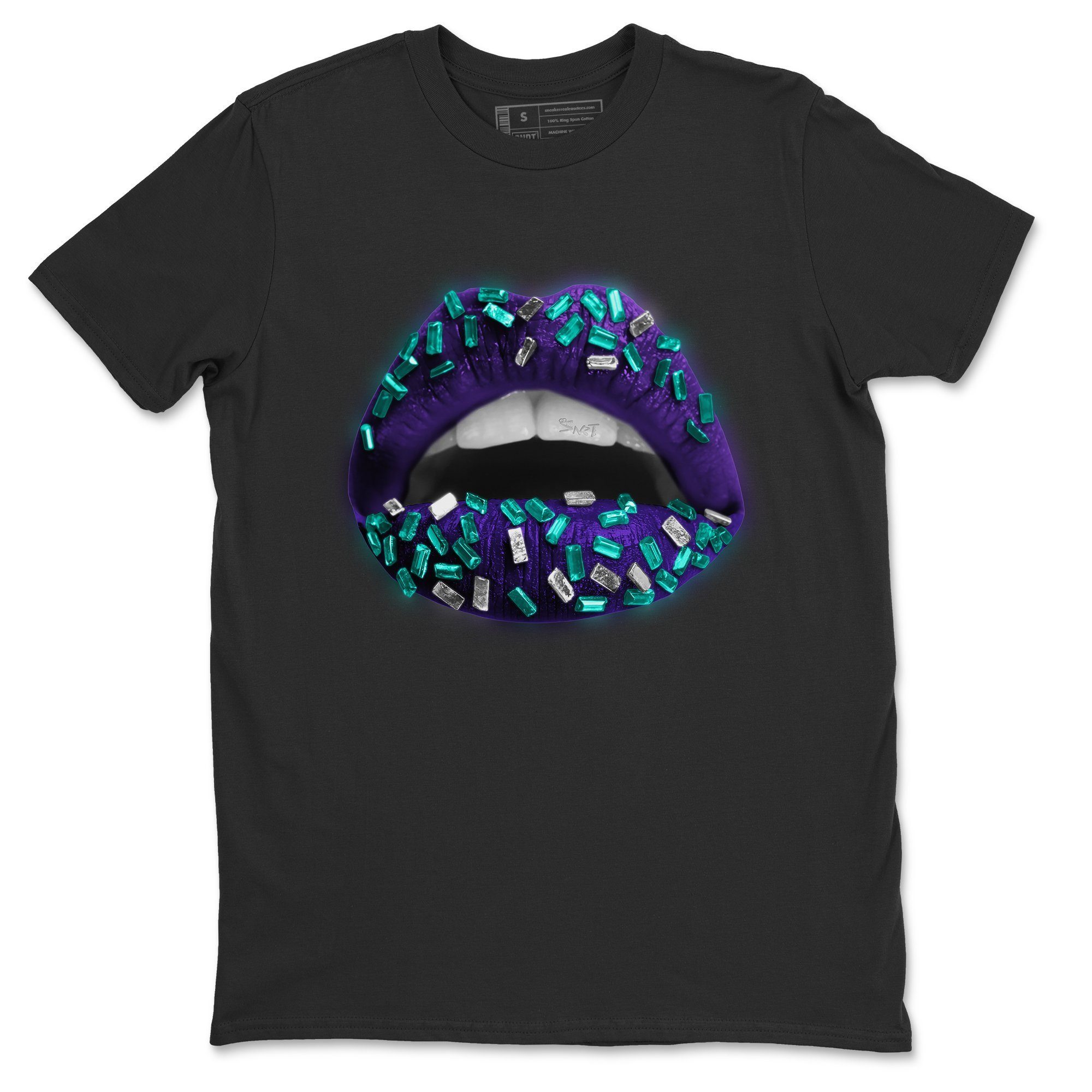 Lips Jewel Unisex Tops - Air Jordan 5 Purple Grape