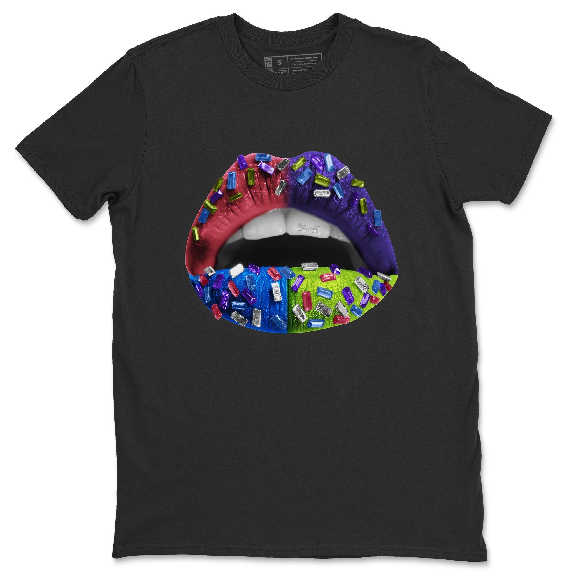 Lips Jewel Unisex Tops - Air Jordan 5 Ghost Green