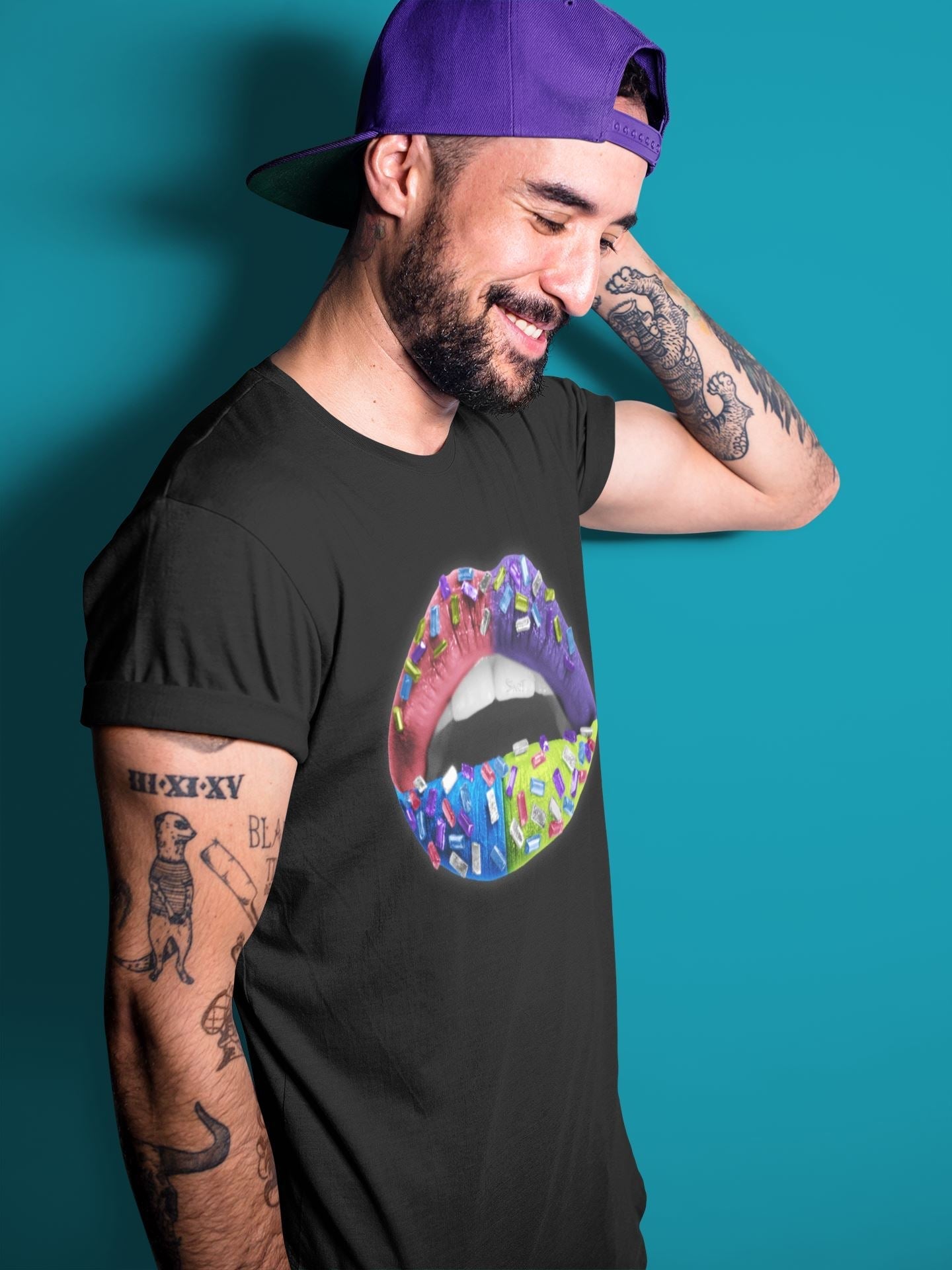Lips Jewel Unisex Tops - Air Jordan 5 Ghost Green