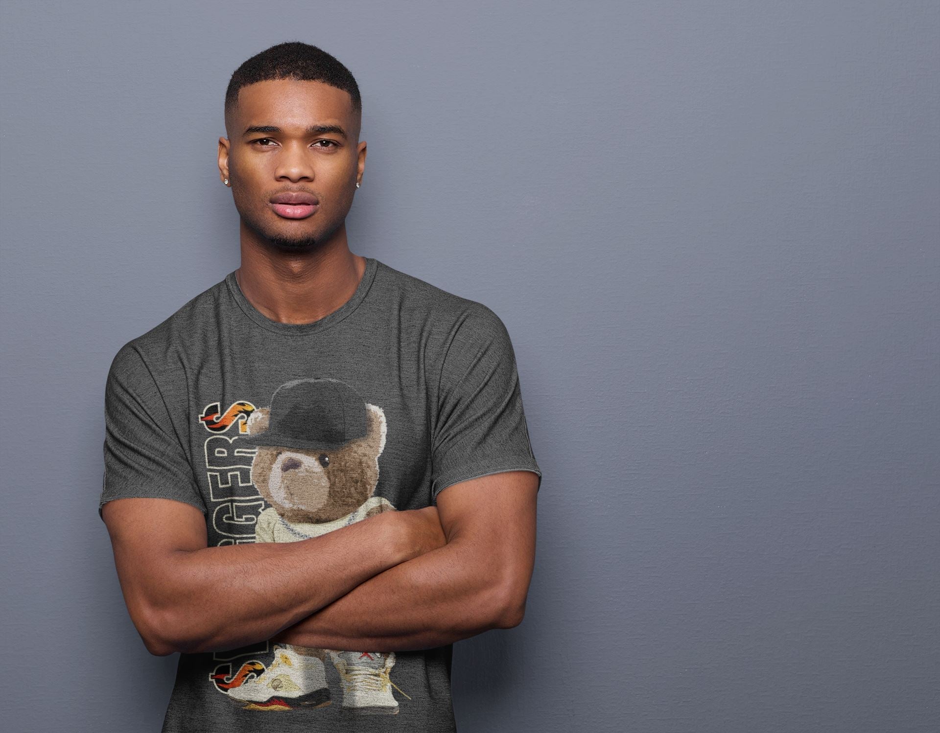 Bear Swaggers Unisex Tops - Air Jordan 5 OFF-WHITE Sail