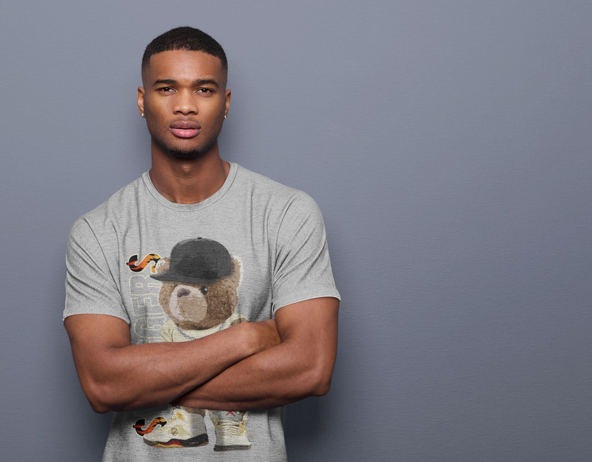 Bear Swaggers Unisex Tops - Air Jordan 5 OFF-WHITE Sail