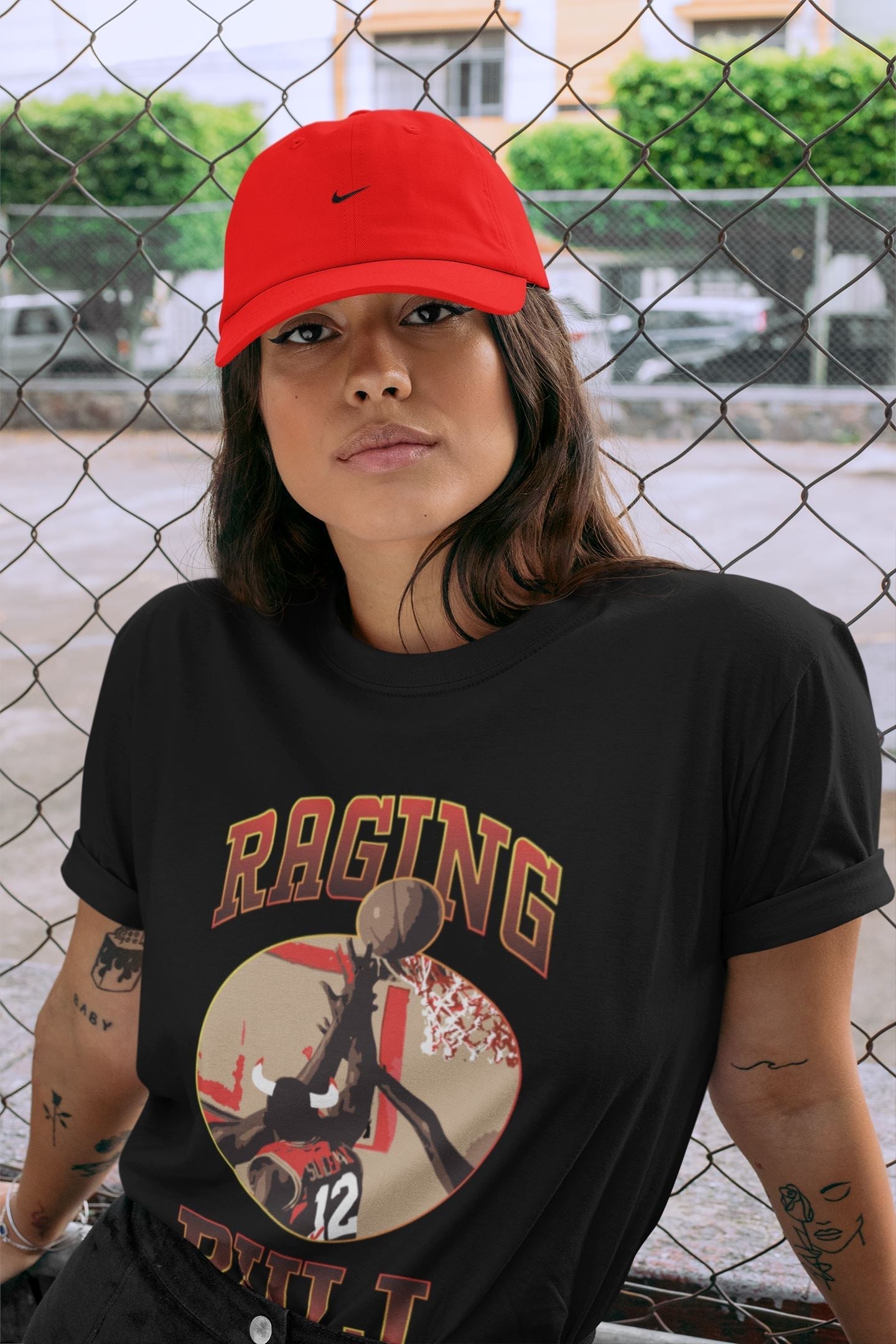 Raging Unisex Tops - Air Jordan 5 Raging Bull