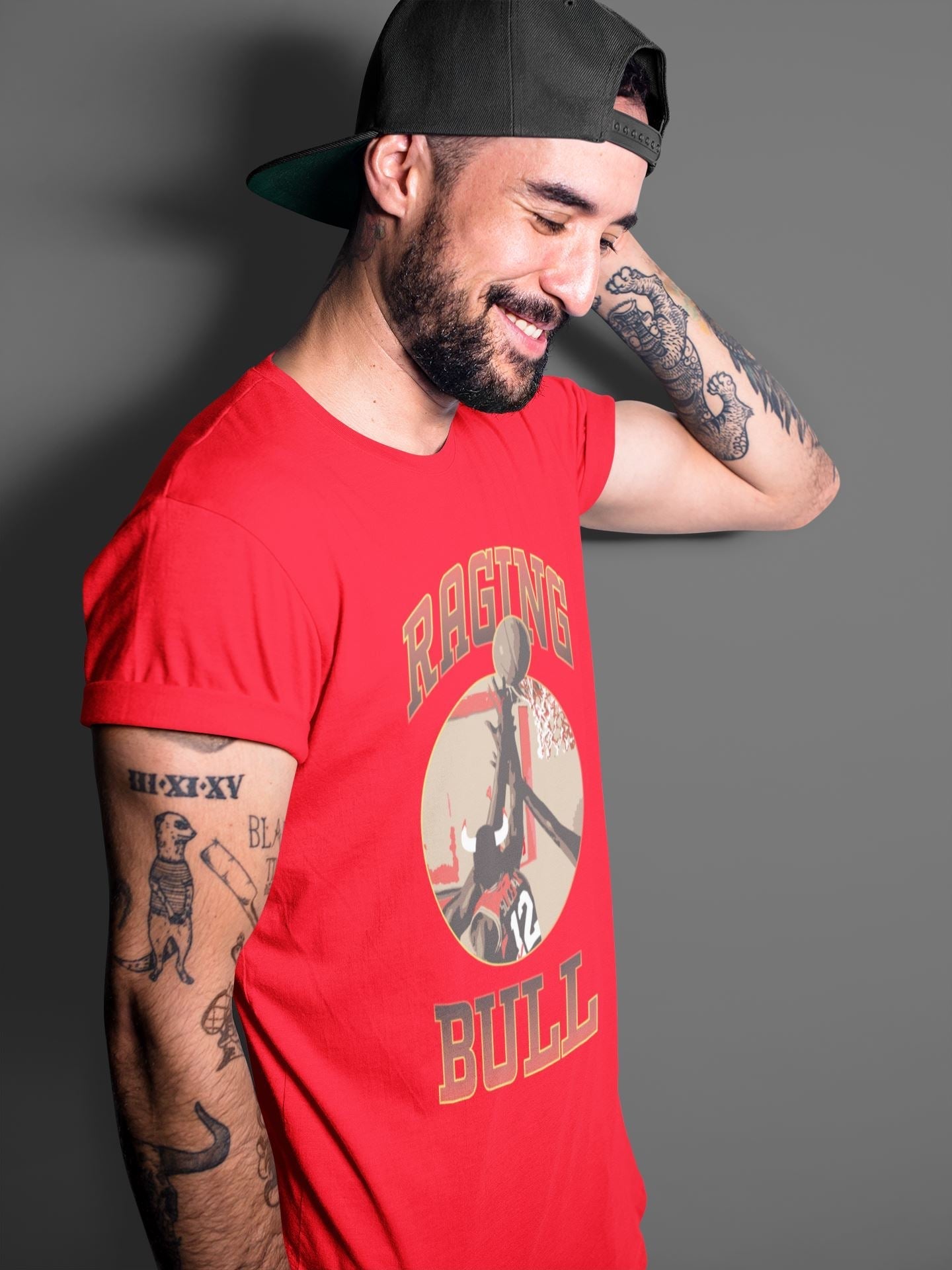 Raging Unisex Tops - Air Jordan 5 Raging Bull