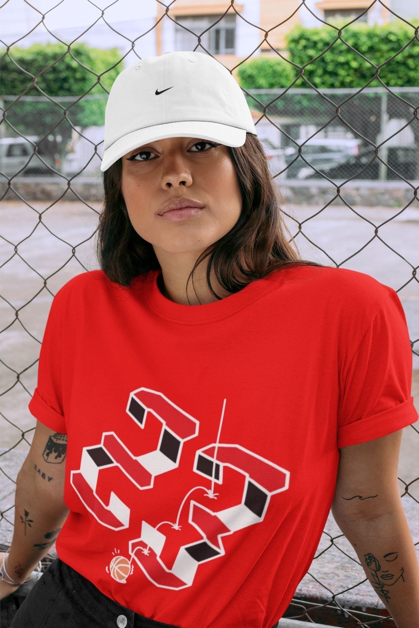 Steps Unisex Tops - Air Jordan 5 Raging Bull