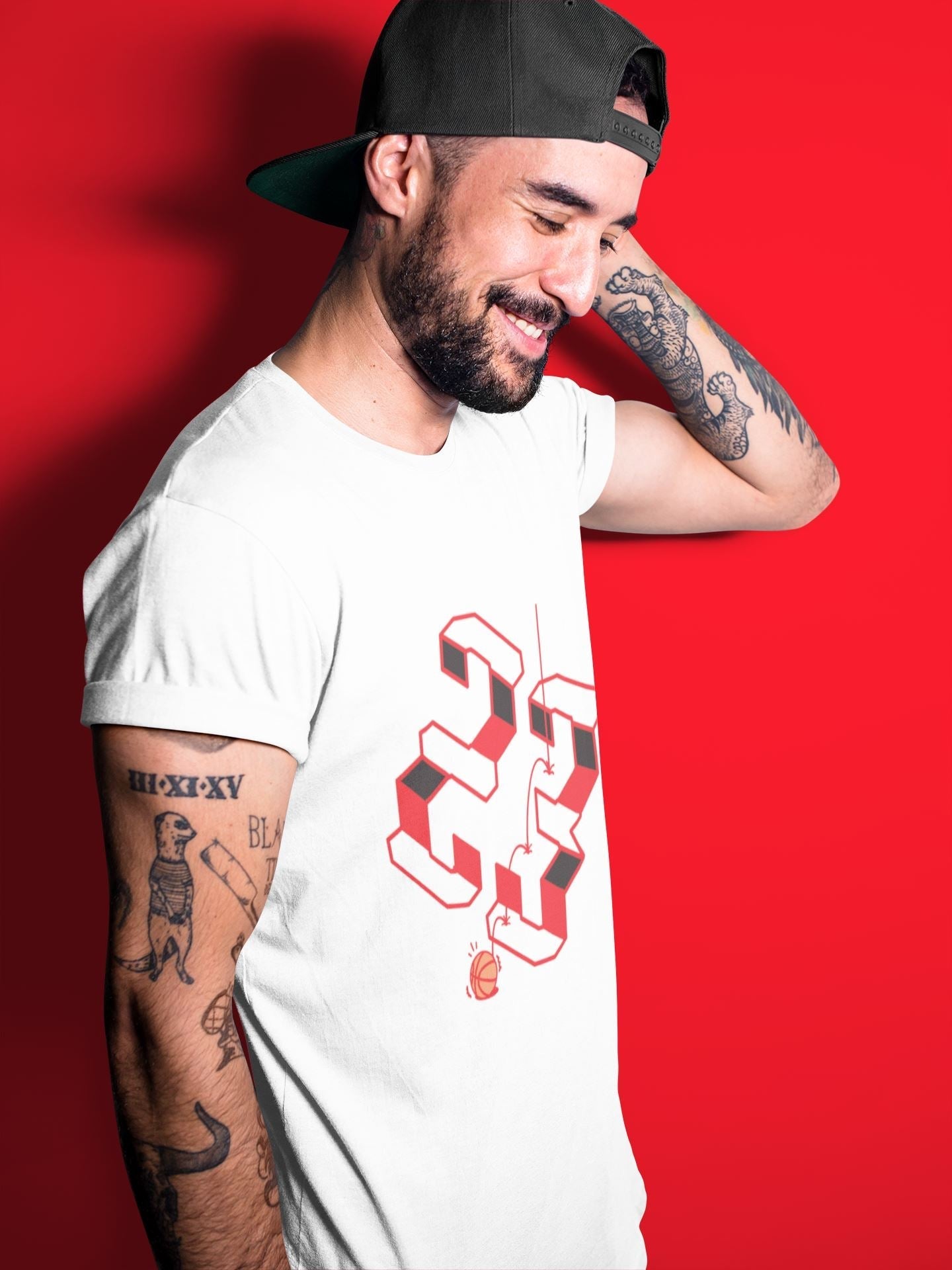 Steps Unisex Tops - Air Jordan 5 Raging Bull