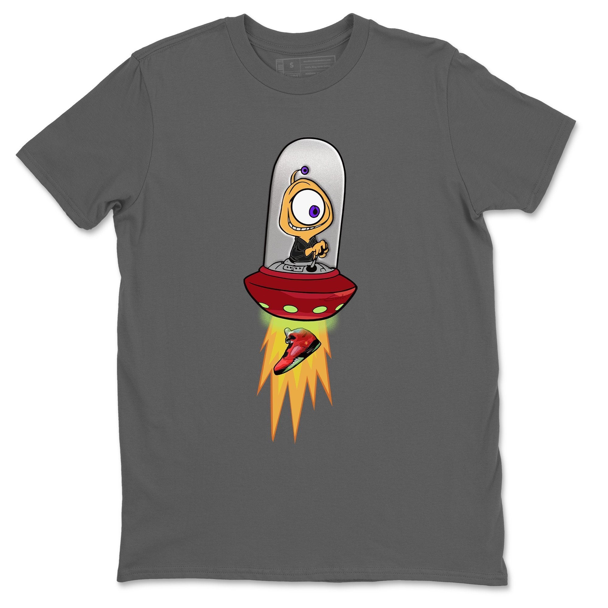 Alien Unisex Tops - Air Jordan 5 What The
