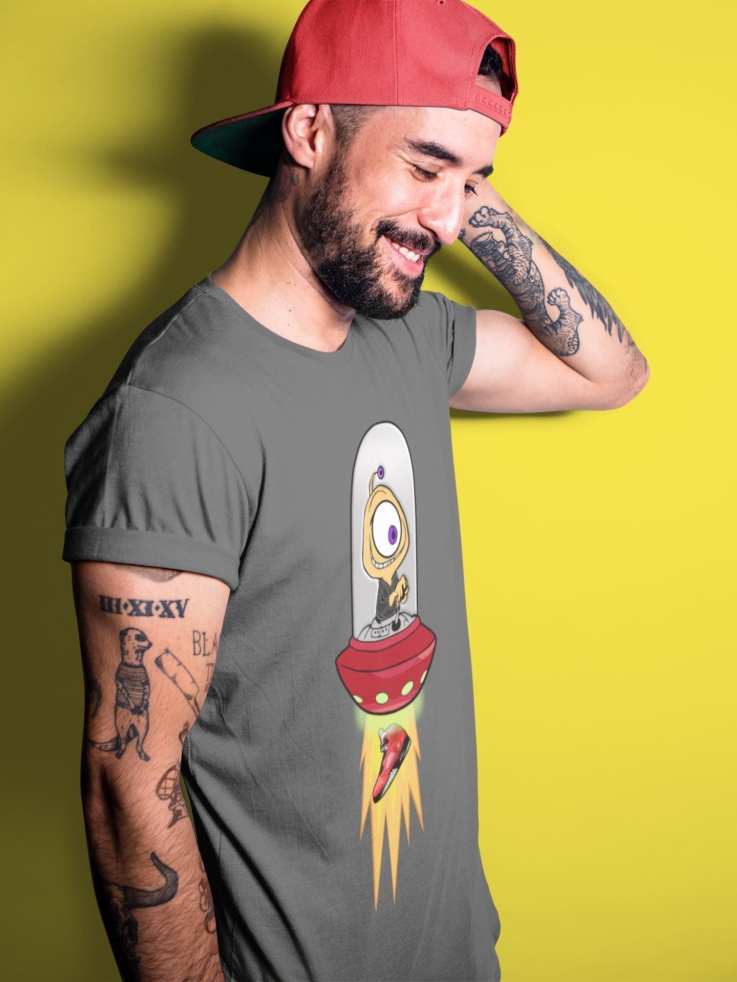 Alien Unisex Tops - Air Jordan 5 What The