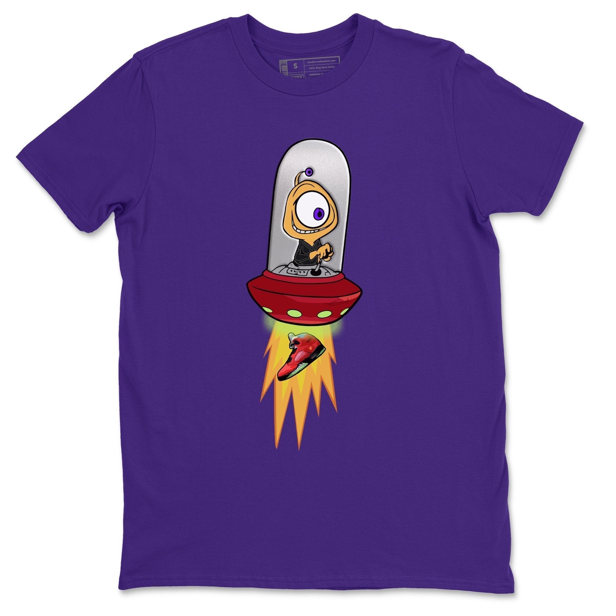 Alien Unisex Tops - Air Jordan 5 What The