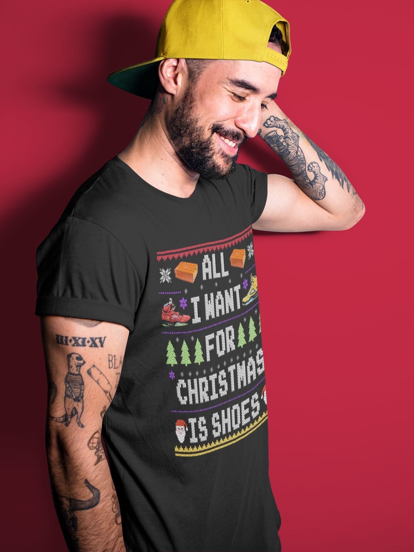 All i want for christmas is shoes Unisex Tops - Air Jordan 5 What The