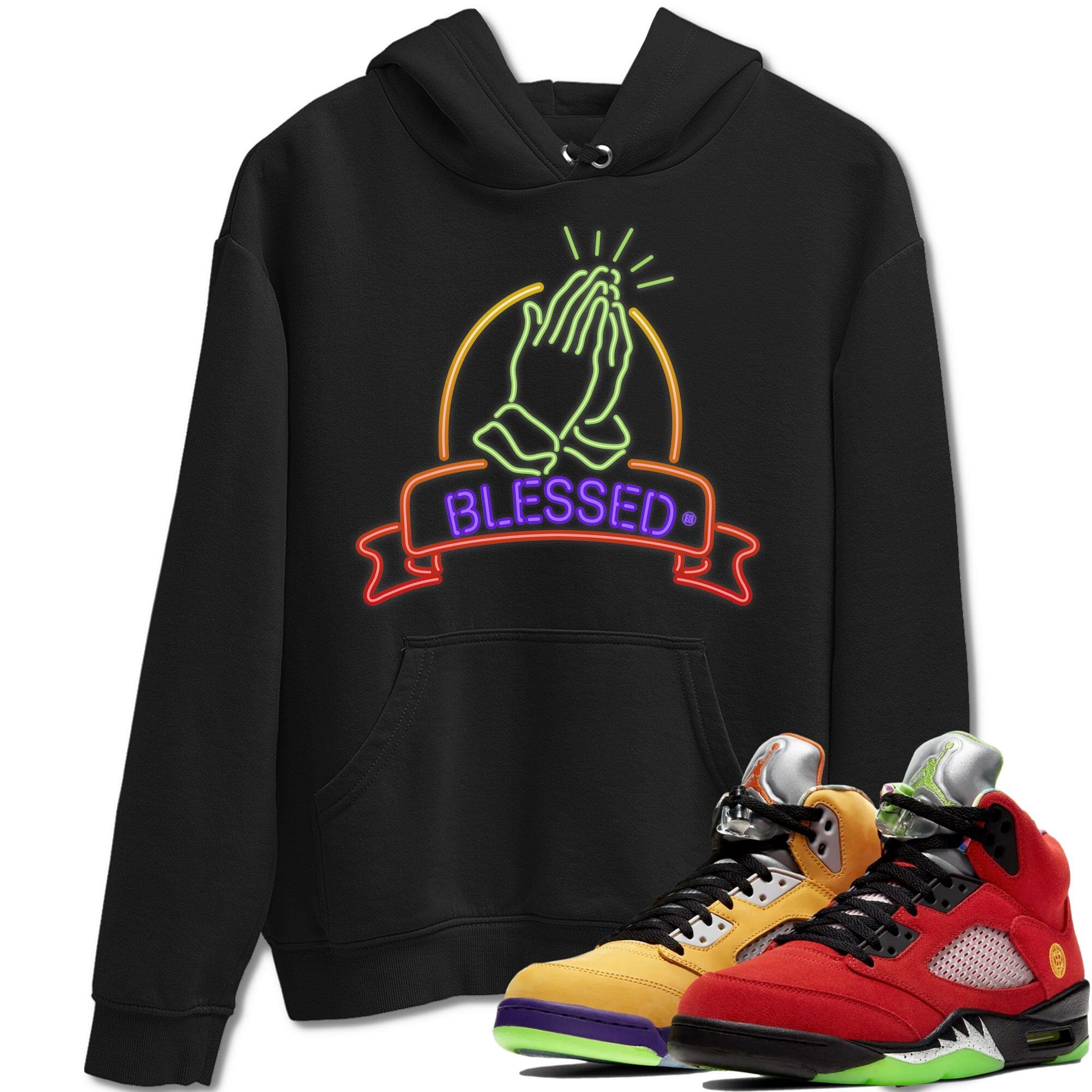 Blessed Unisex Tops - Air Jordan 5 What The