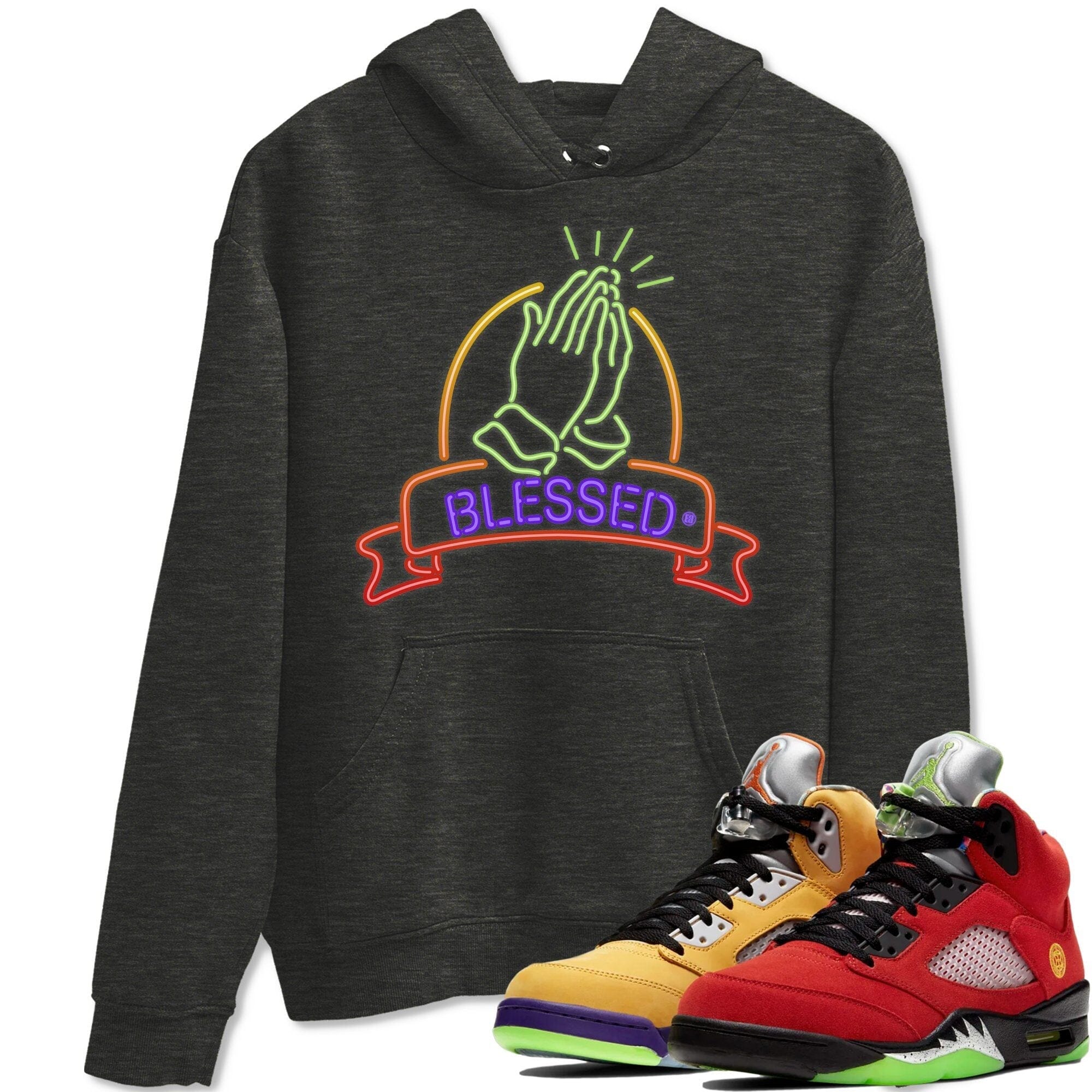 Blessed Unisex Tops - Air Jordan 5 What The