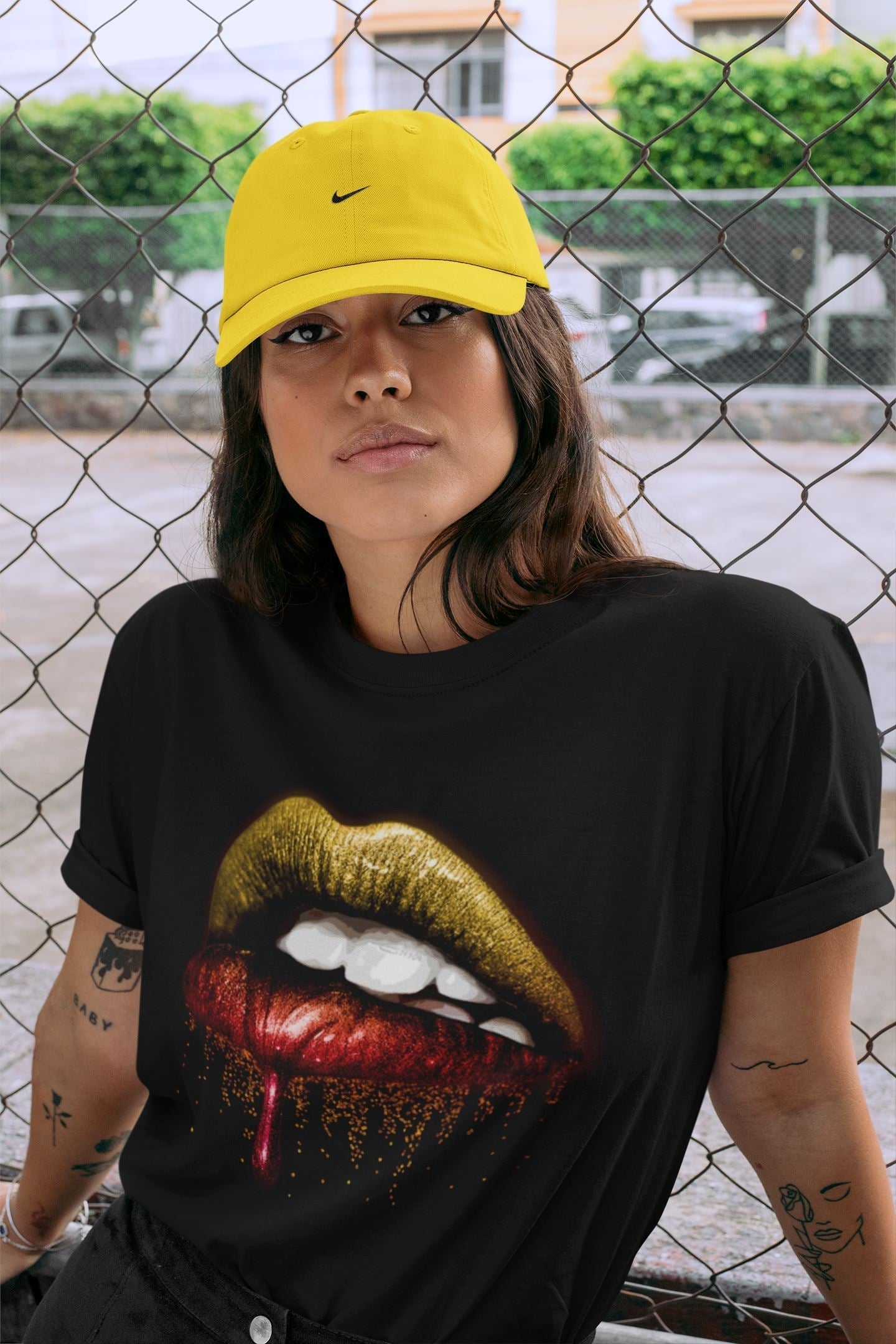 Dripping Lips Unisex Tops - Air Jordan 5 What The