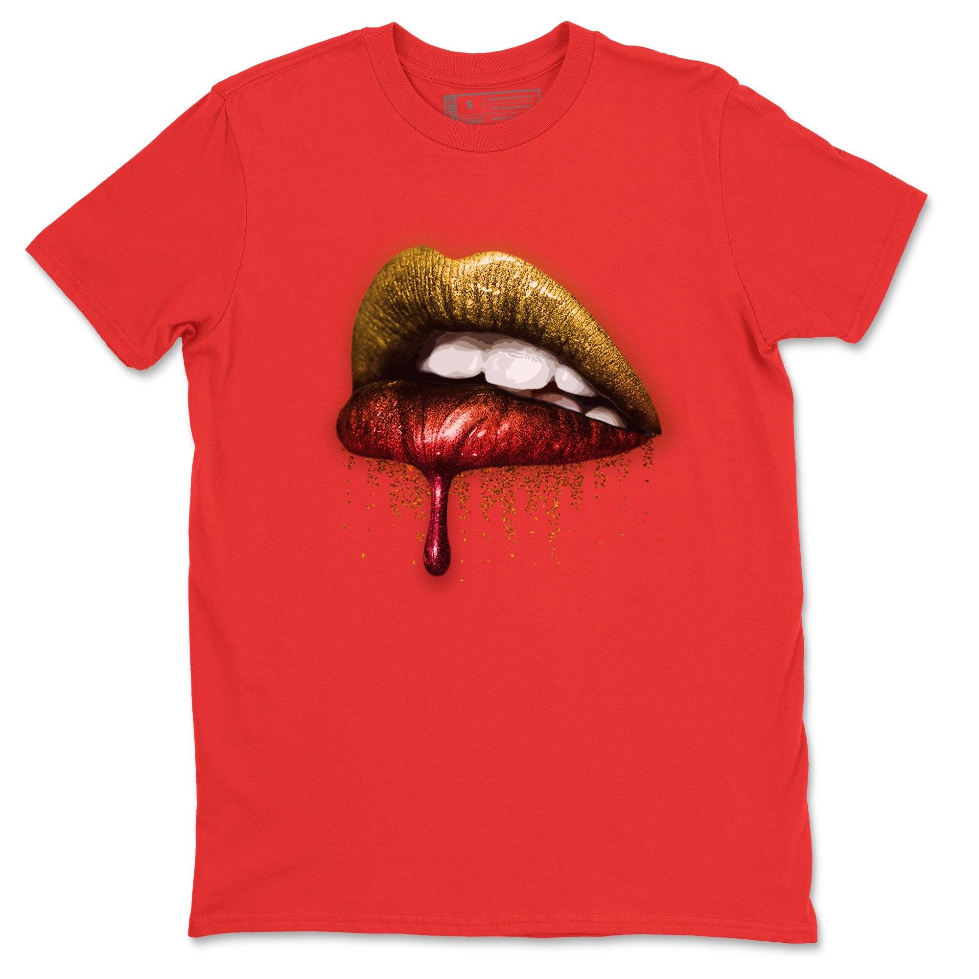 Dripping Lips Unisex Tops - Air Jordan 5 What The