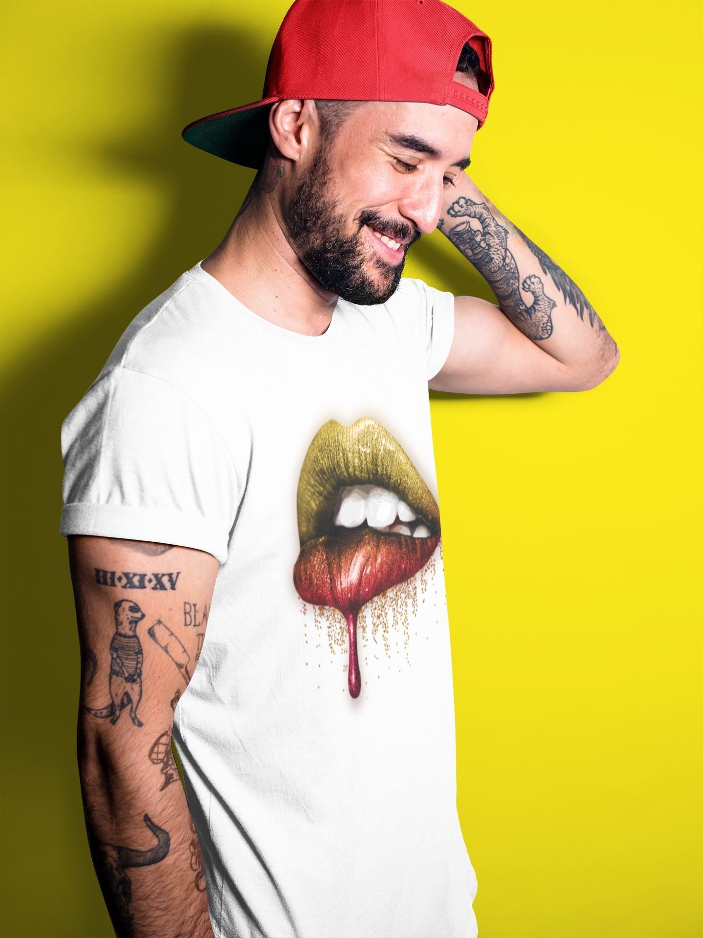 Dripping Lips Unisex Tops - Air Jordan 5 What The