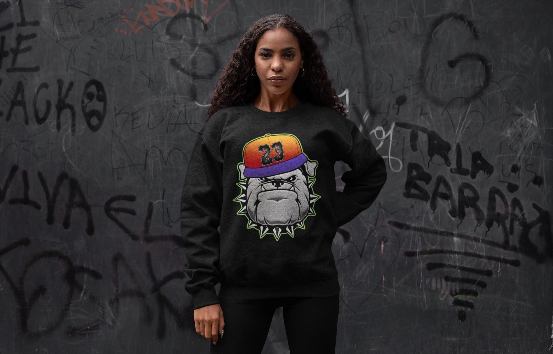 English Bulldog Unisex Tops - Air Jordan 5 What The